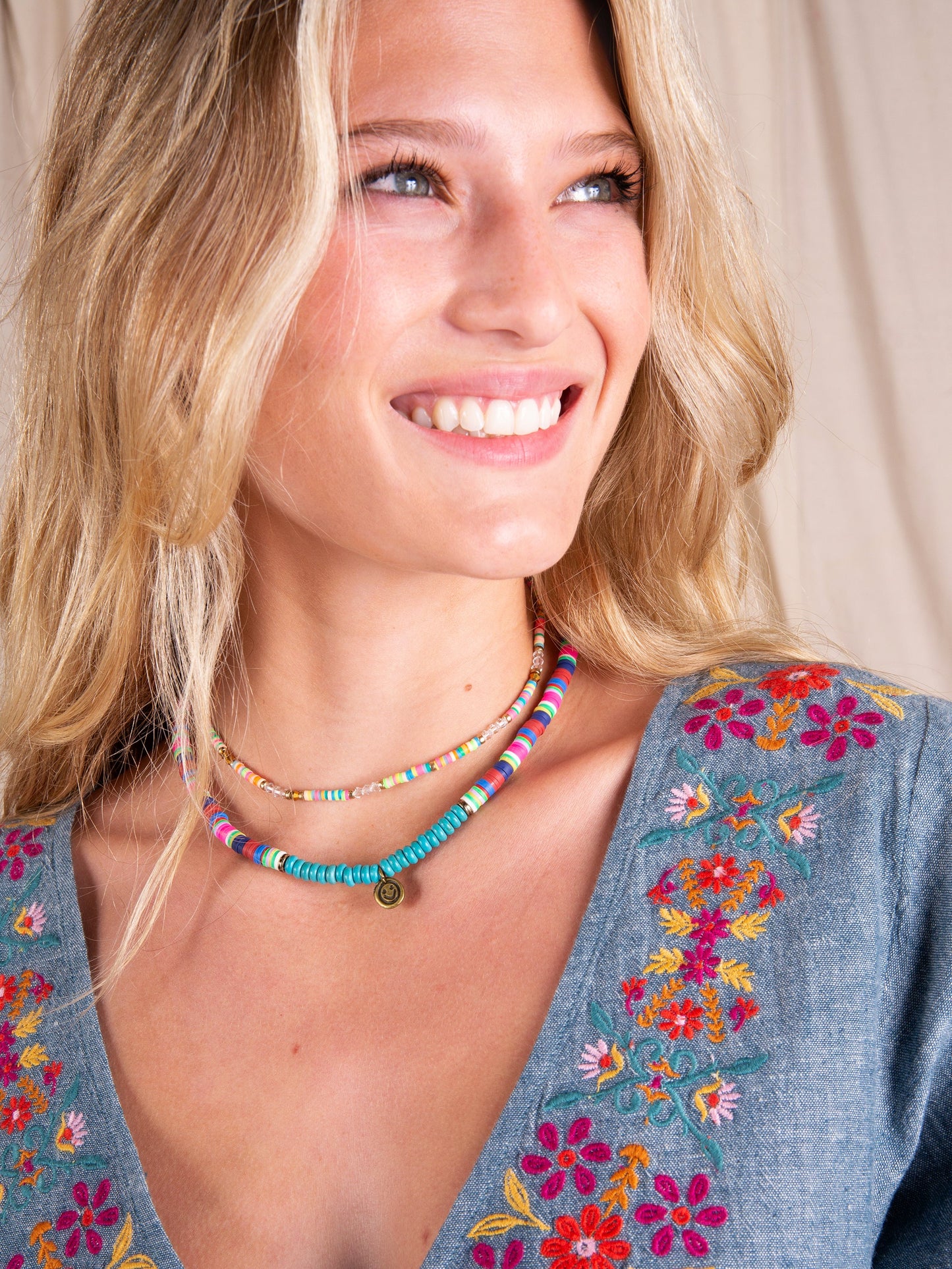 Natural Life Beaded Bracelet Choker