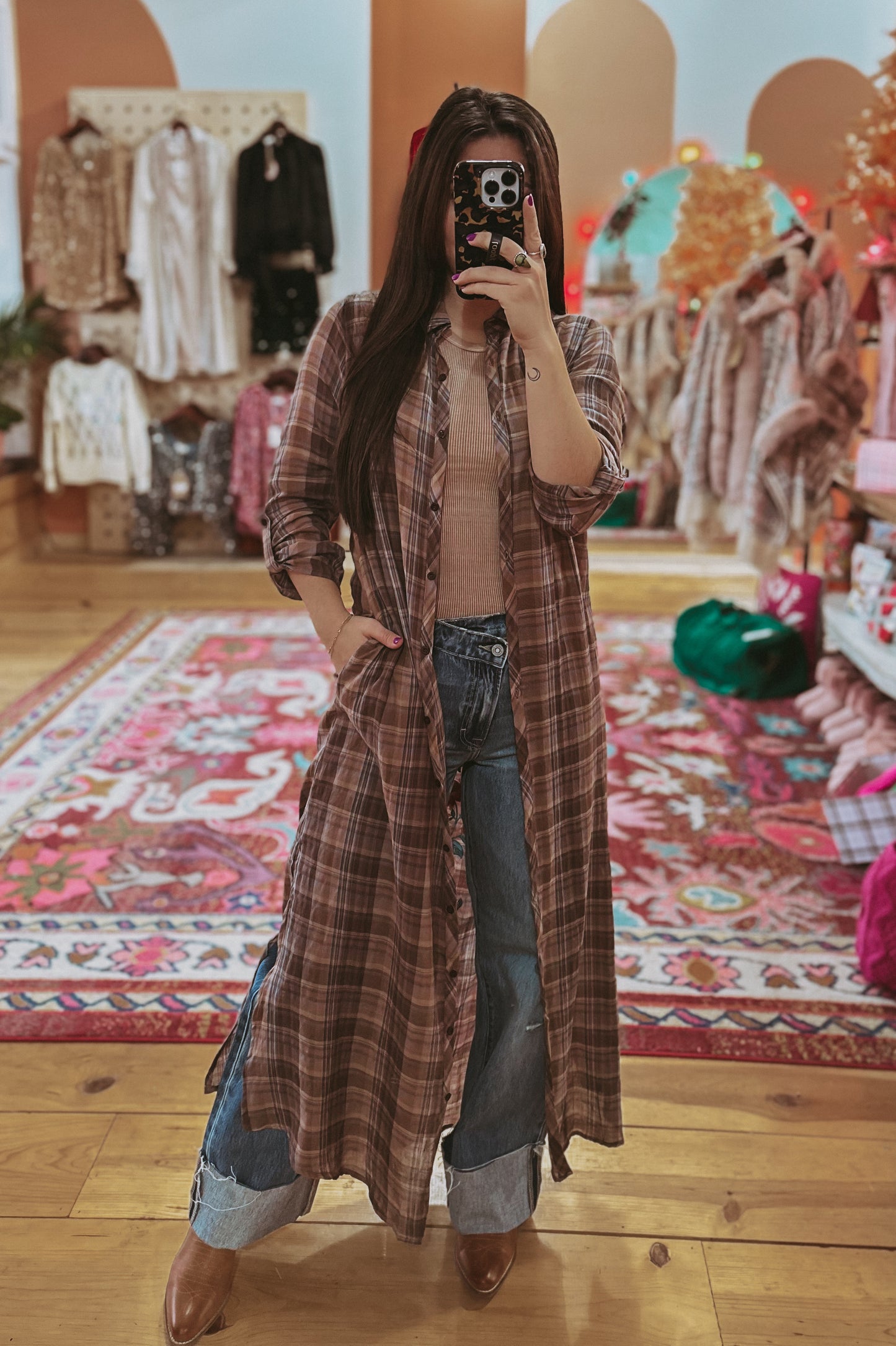 Best of Both Worlds Duster Dress