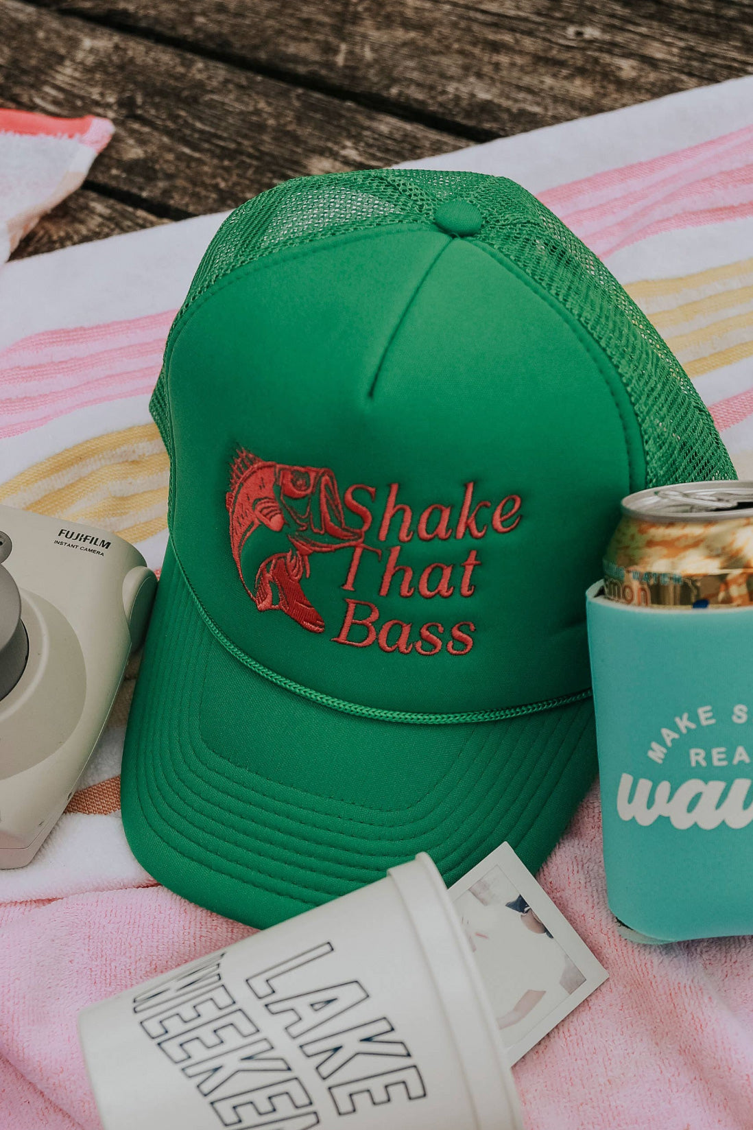Shake That Bass Trucker Hat