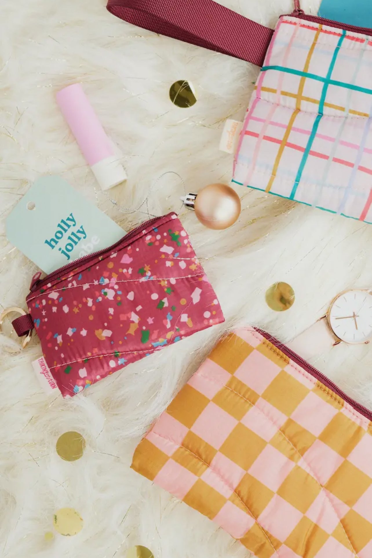 Puffy Penny Key Ring