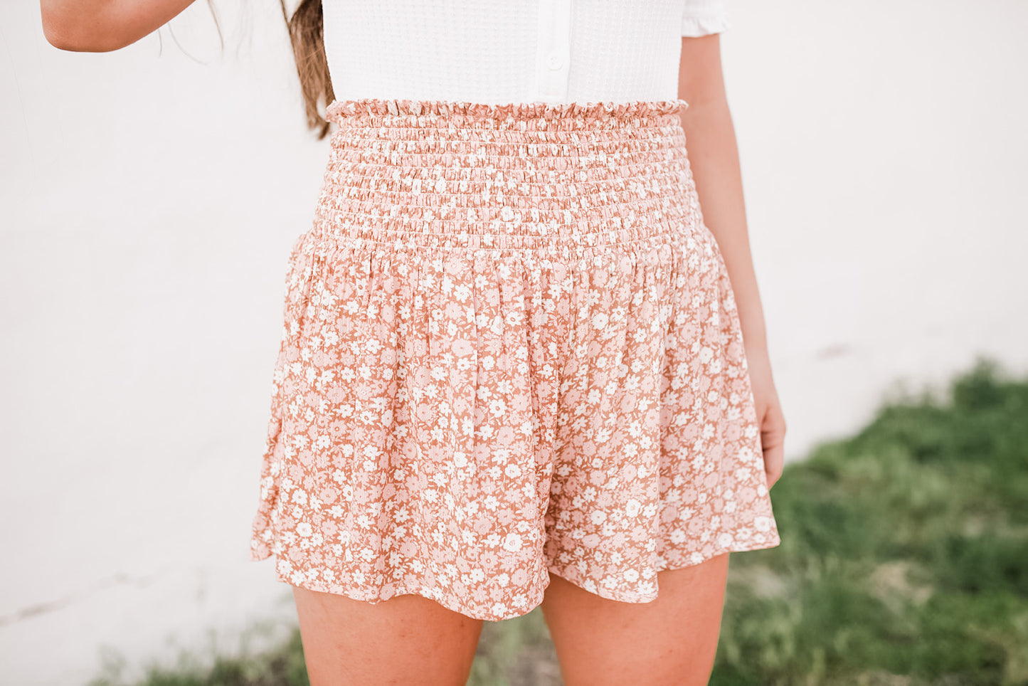 Sienna Smocked Shorts