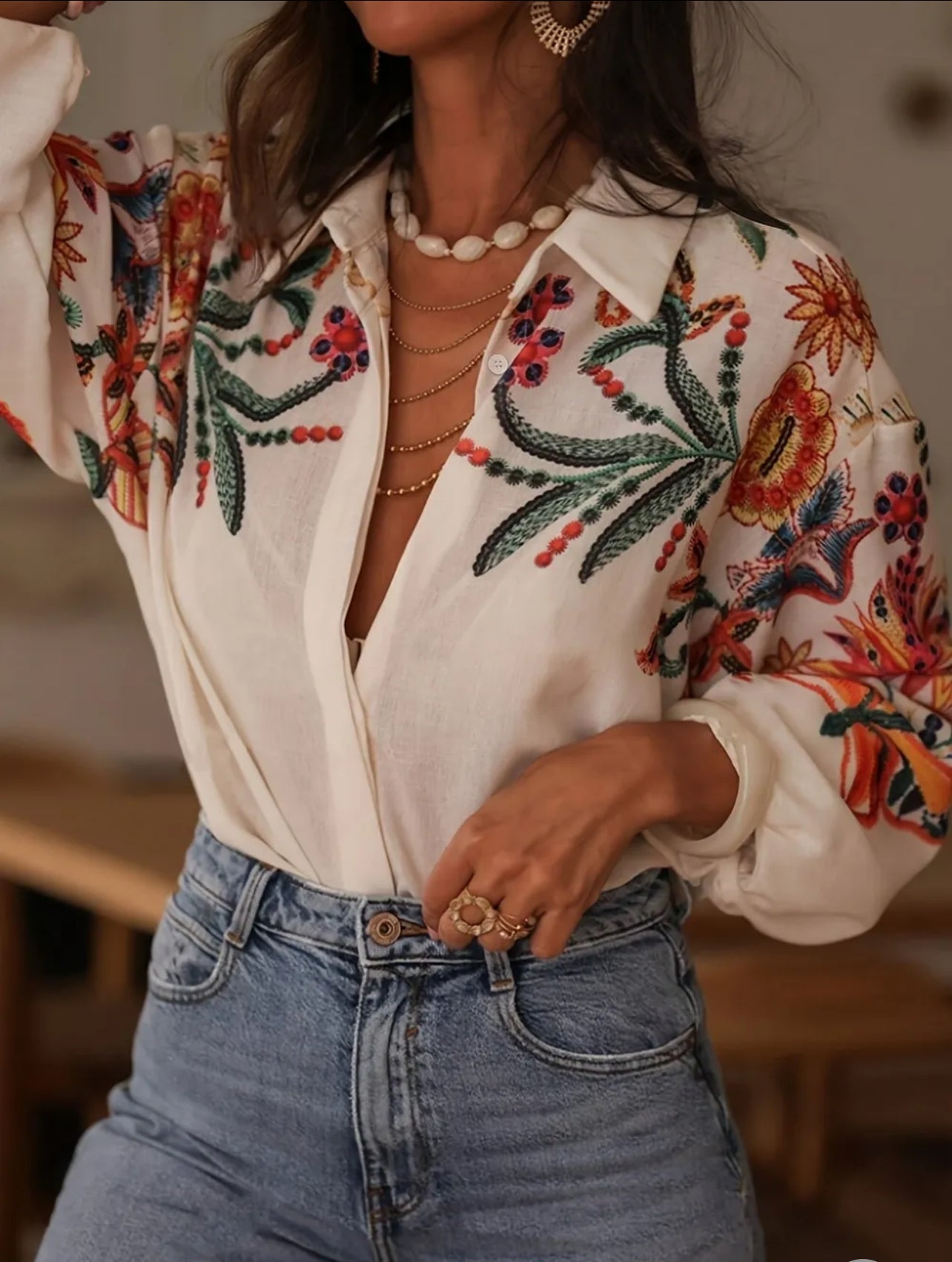 Harvest Bloom Blouse
