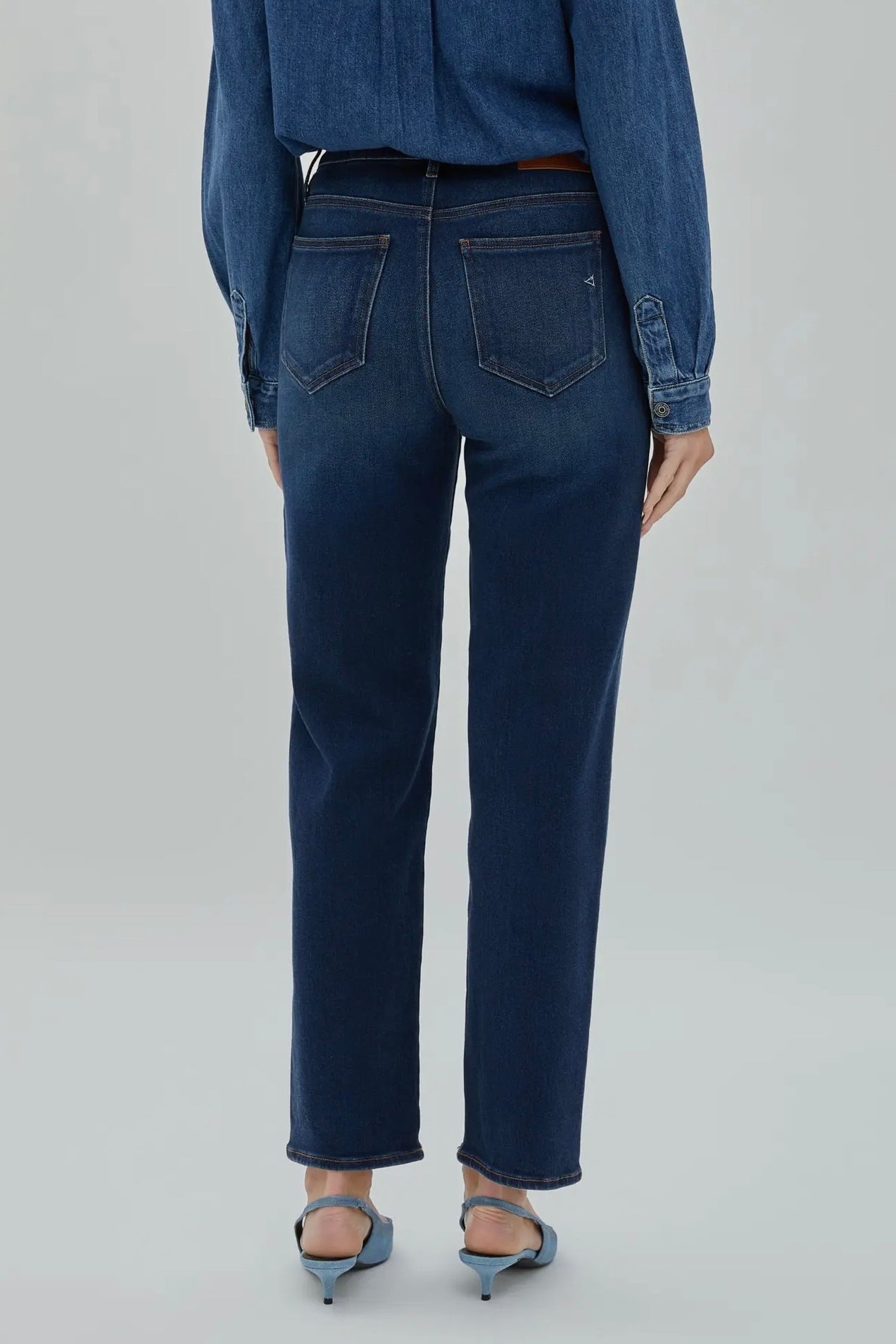 HIDDEN Tracey High Rise Straight Jeans