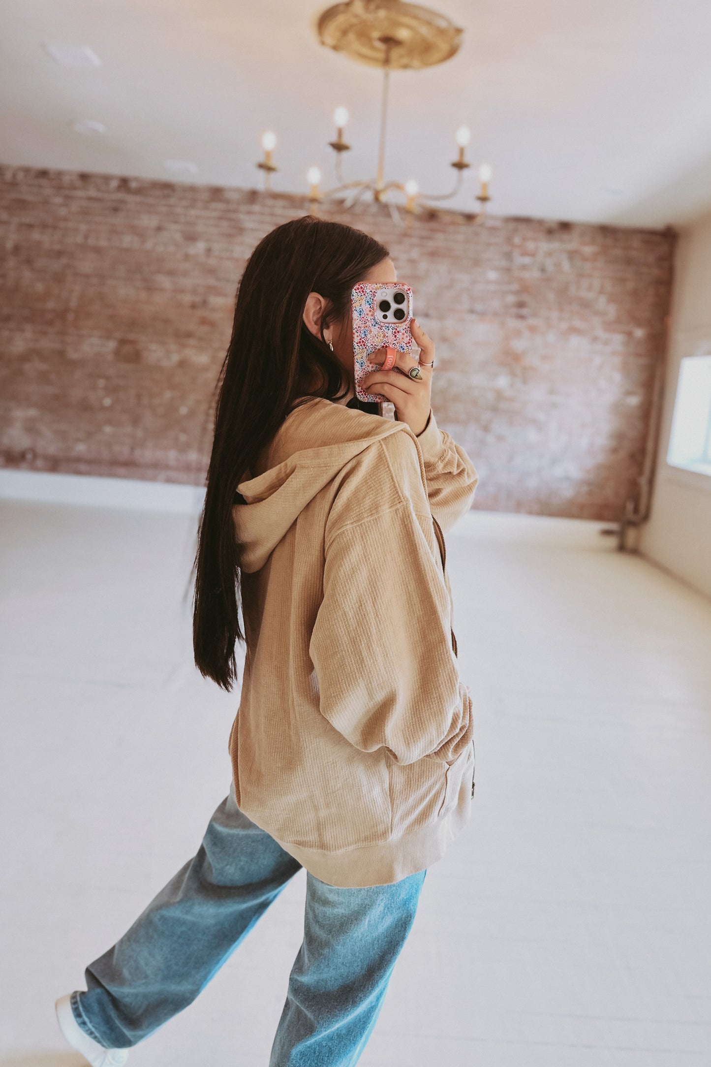 Easy Does It Zip Up Hoodie
