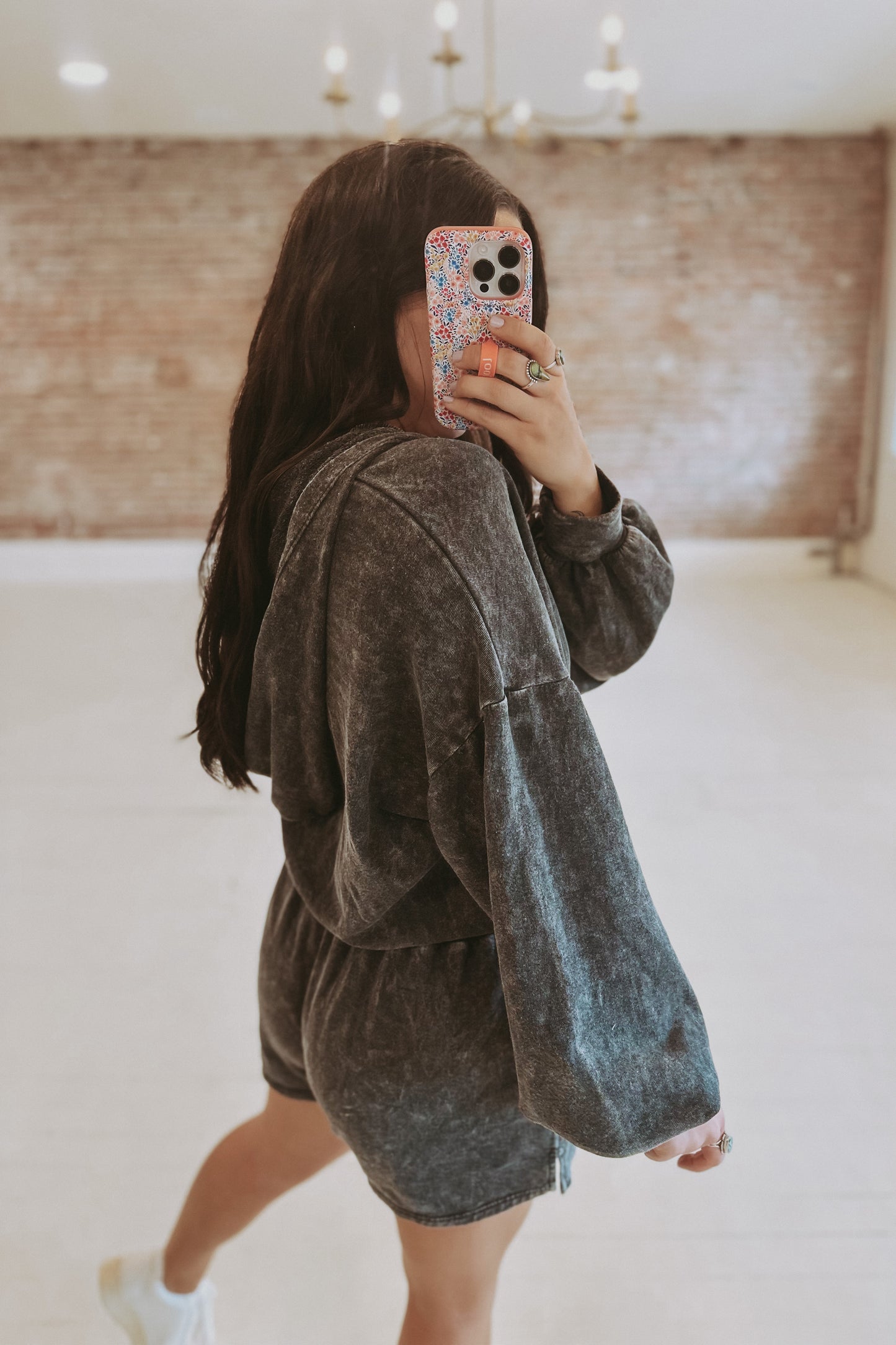 Hooded Terry Romper