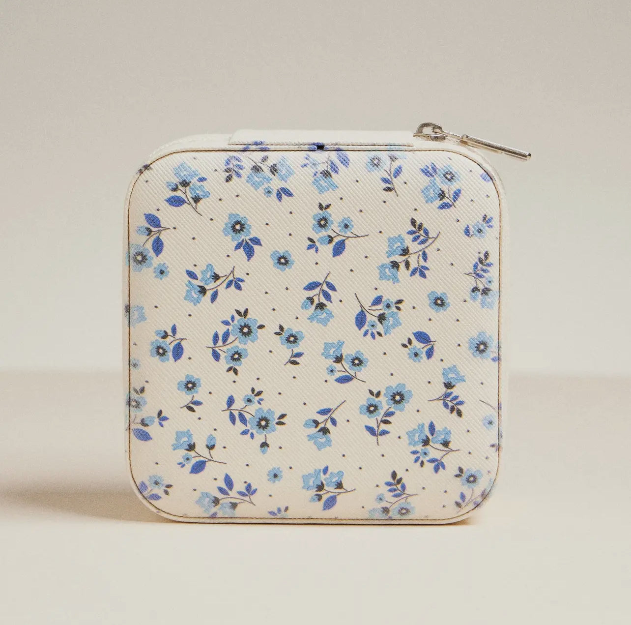 The Bluebell Garden Case - Petite Travel Jewelry Box