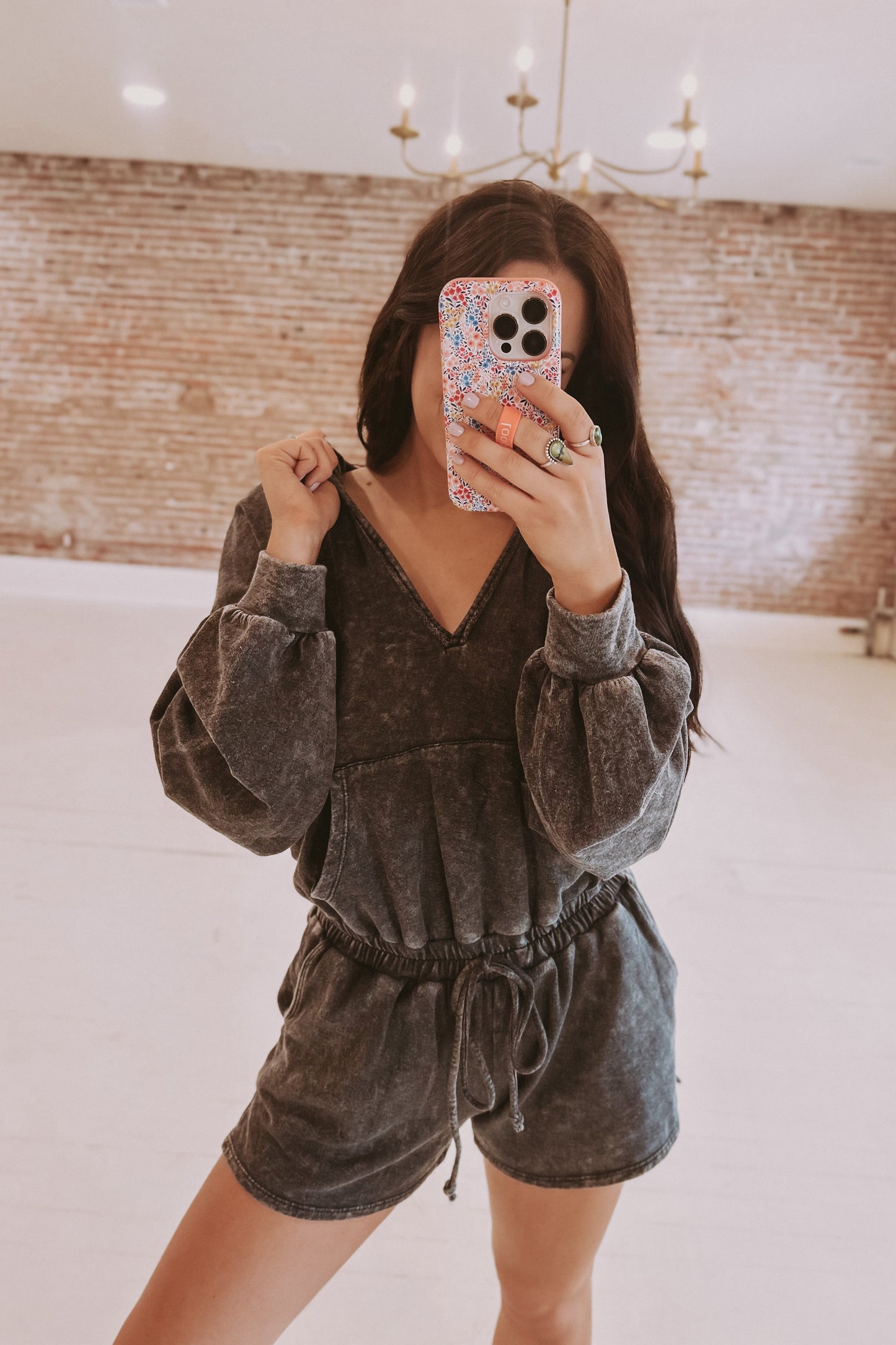Hooded Terry Romper