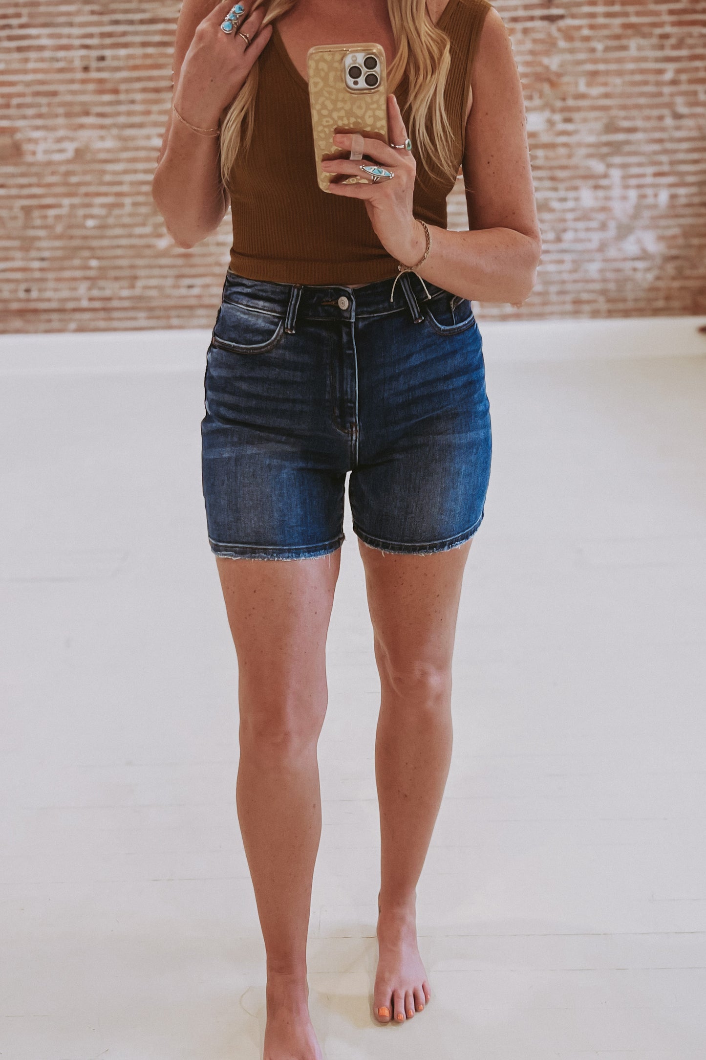 Judy Blue High Rise Denim Shorts