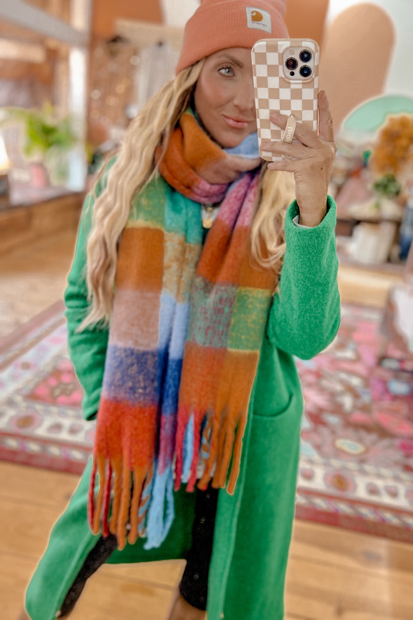 Cuddle Up Cozy Fringe Scarf