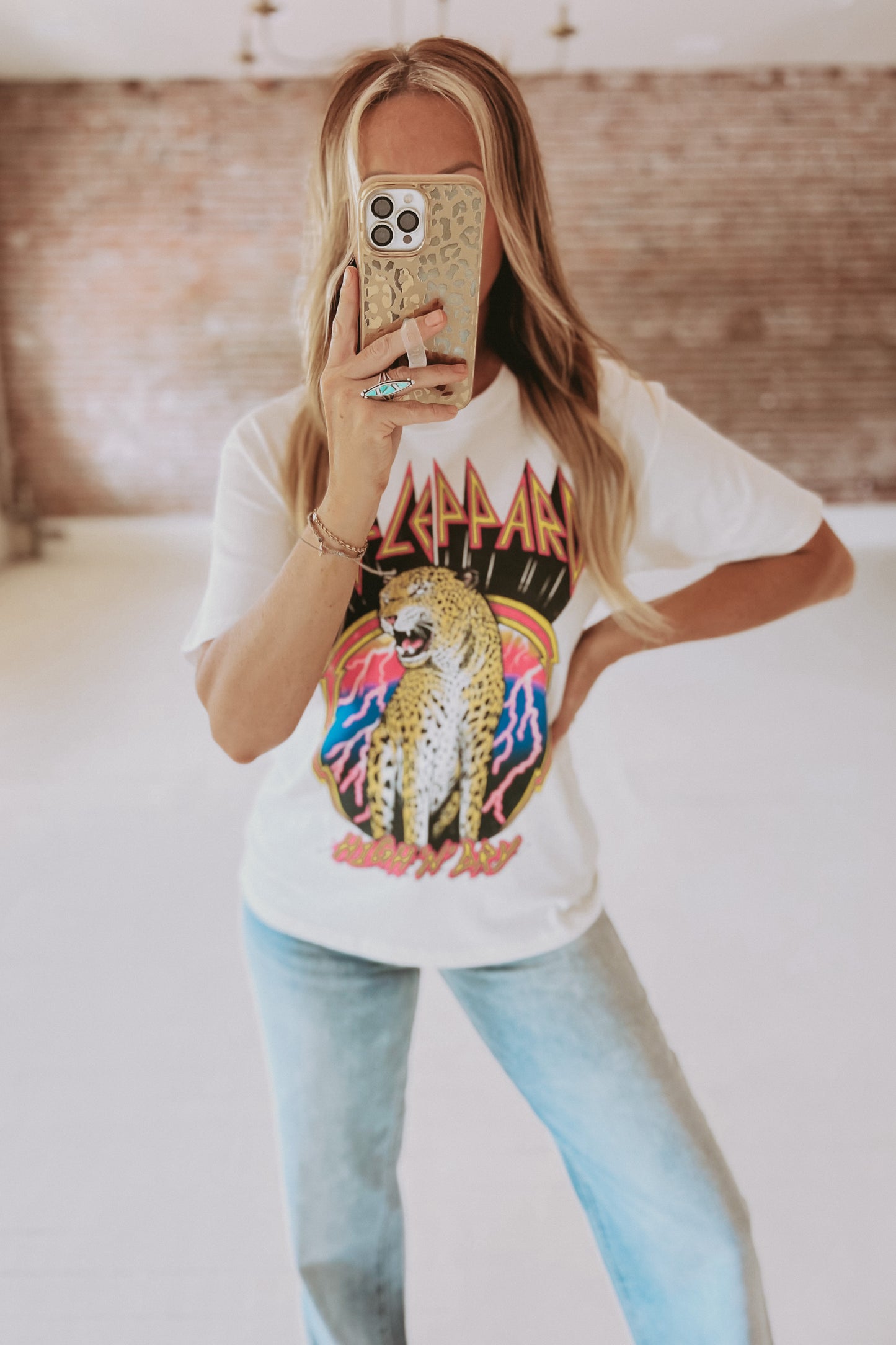 Def Leppard 'High N Dry' Tee