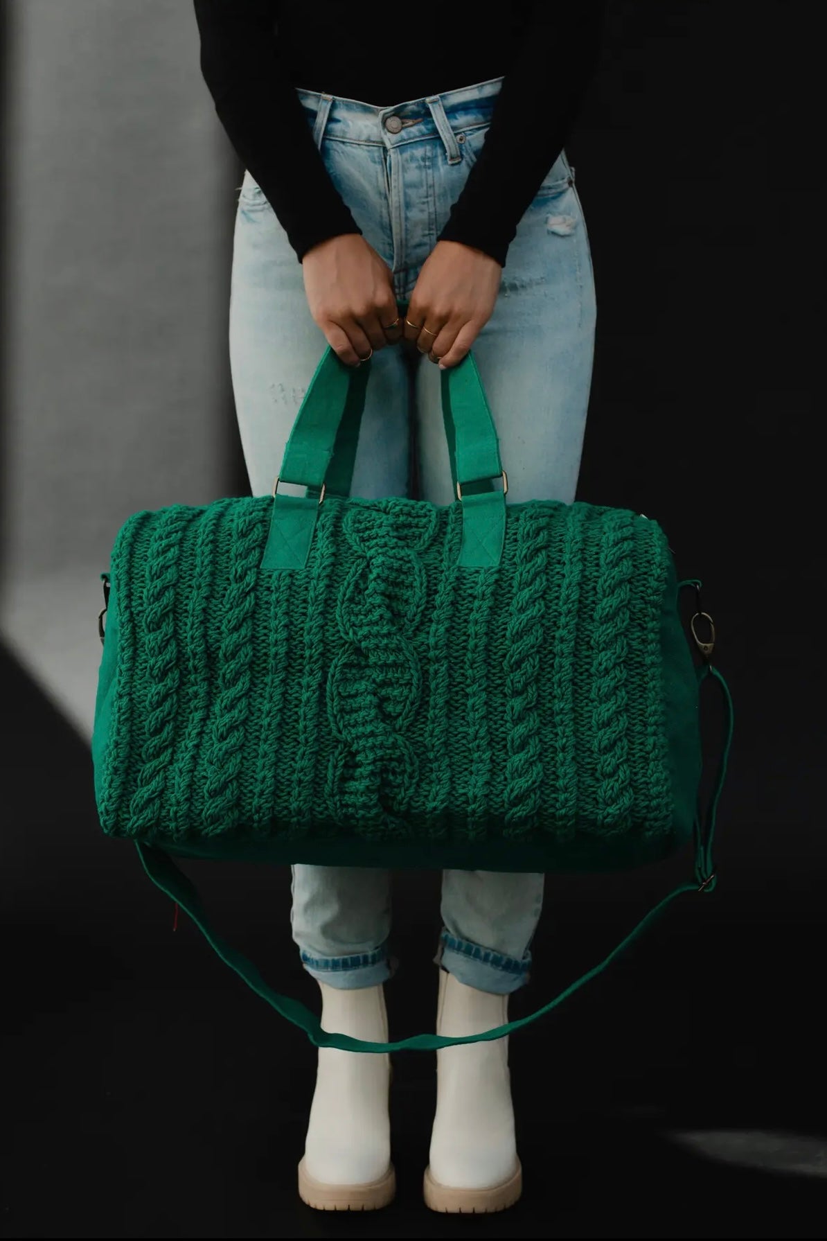 Not Your Average Knit Duffel