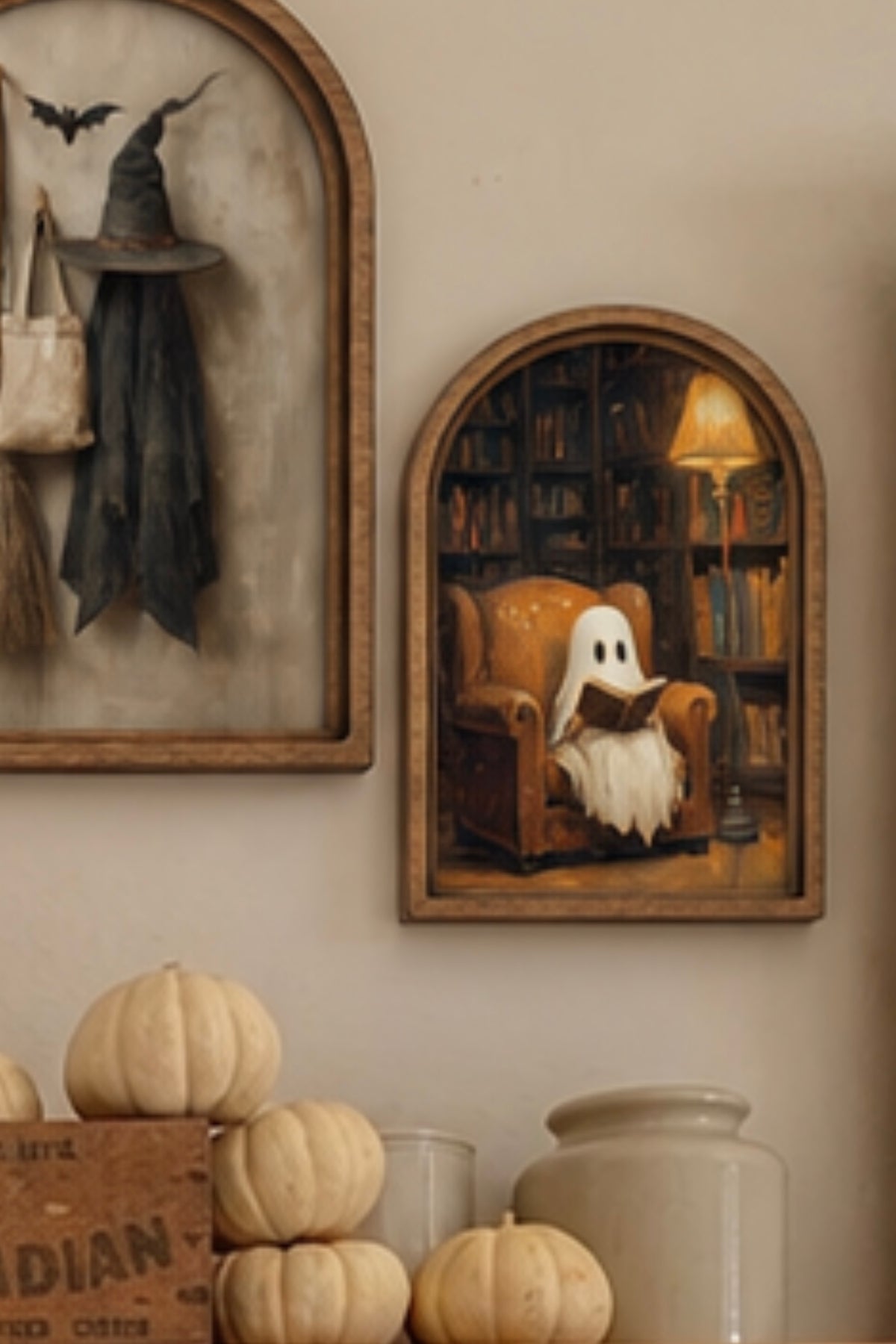 The Little Ghost Library Mini Arch Frame