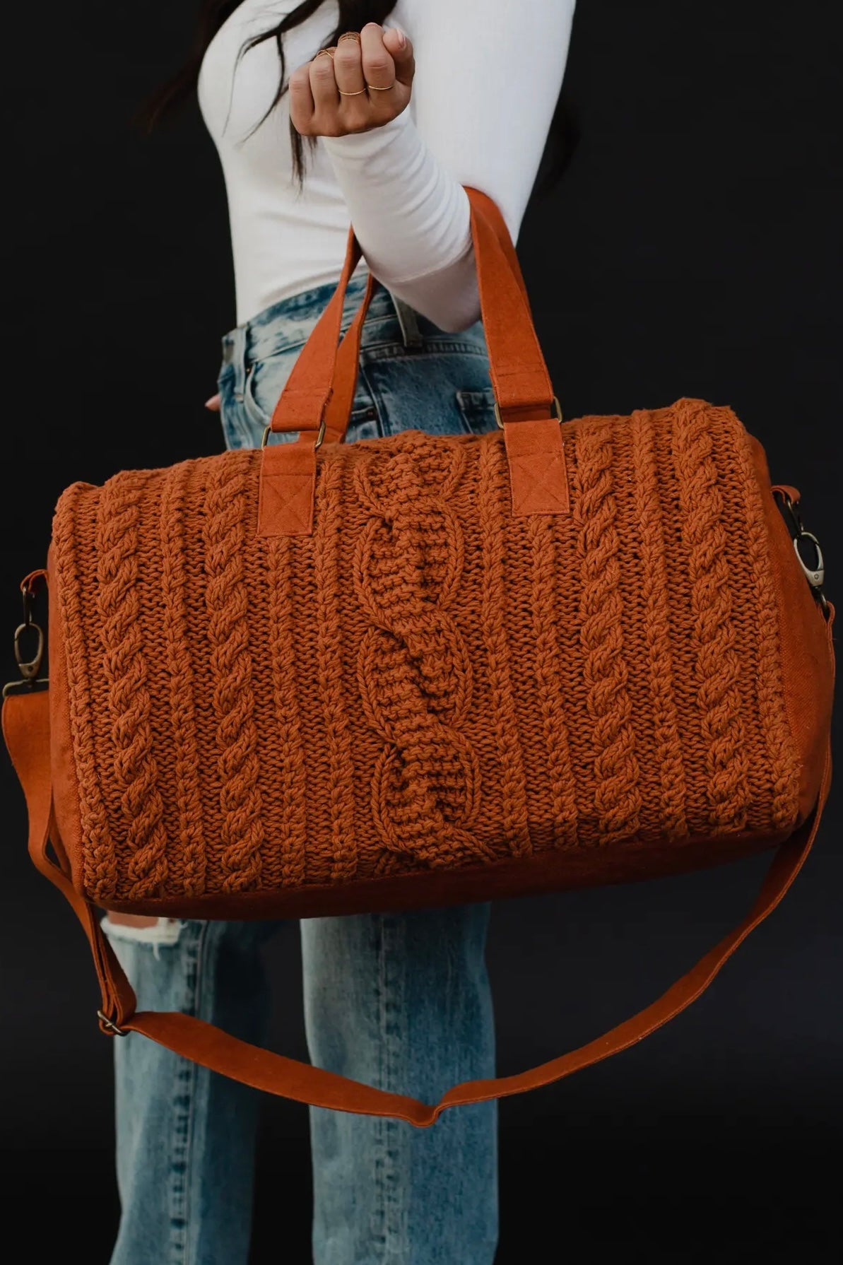 Not Your Average Knit Duffel