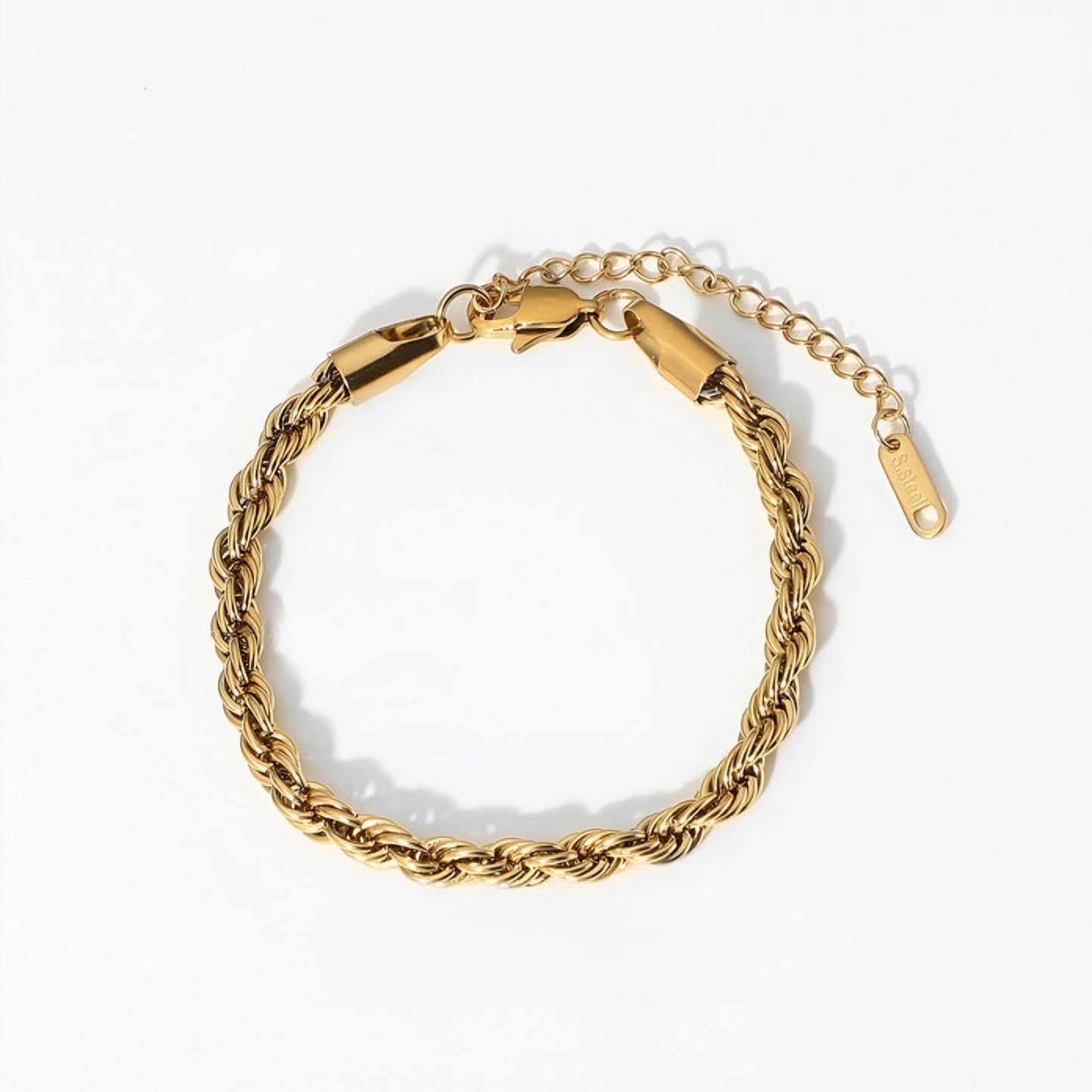 Birdie & Fern Twisted Chain Bracelet