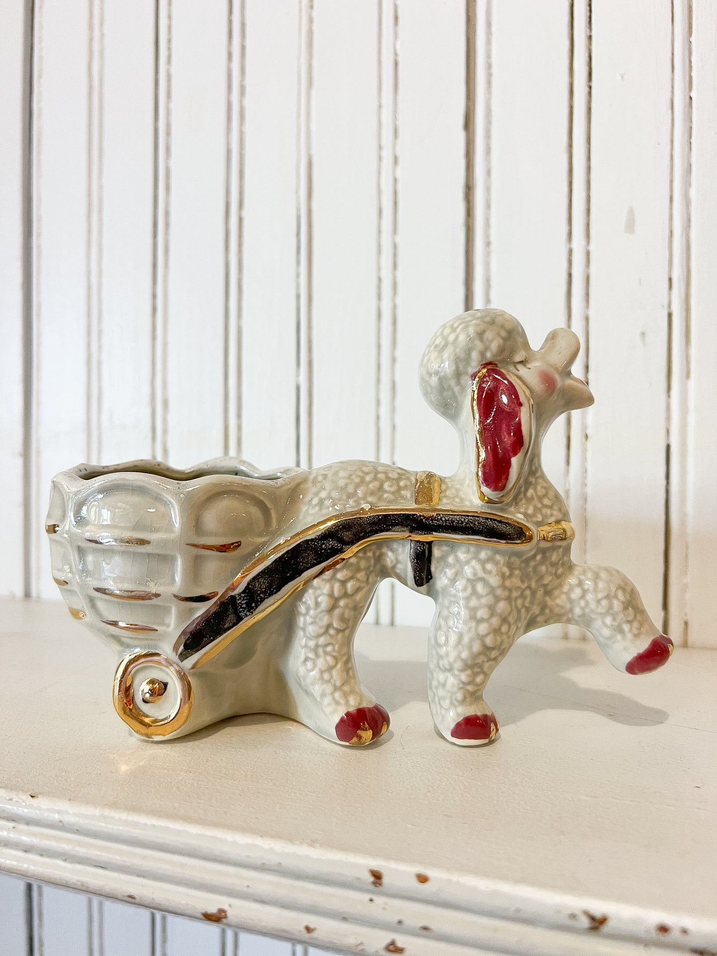 FOUND & Co. - Parade Poodle Planter