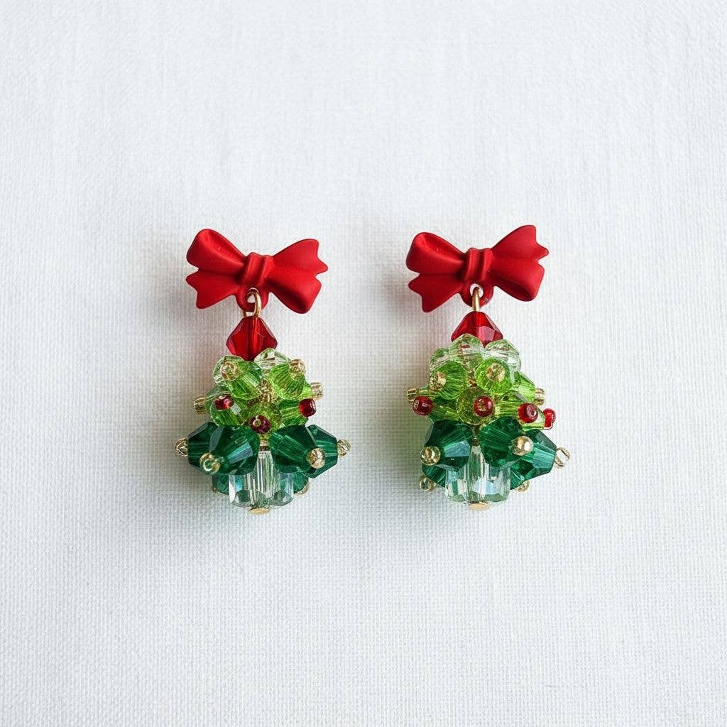 Merry Mini Tree Earrings