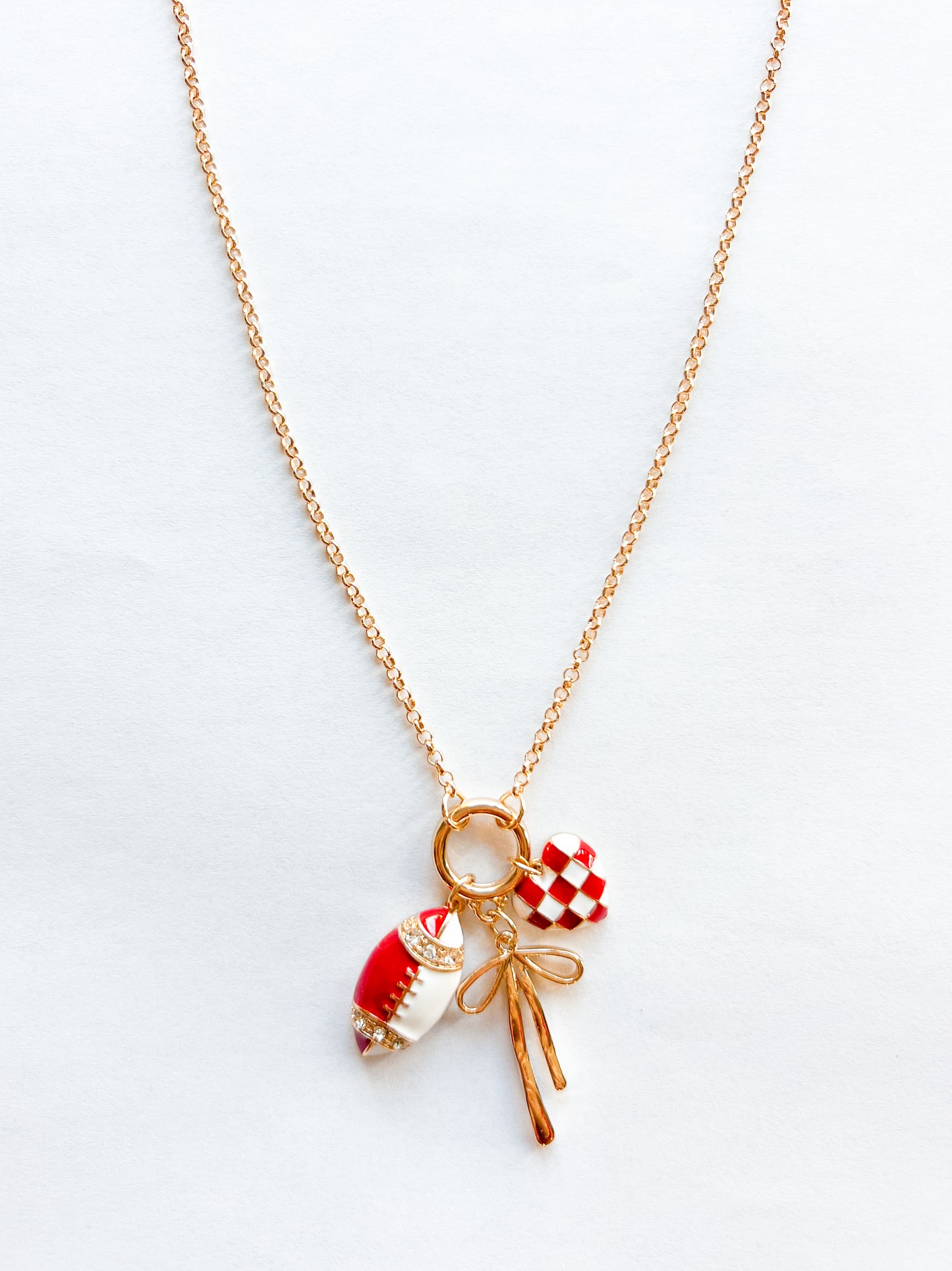 Game Day Spirit Charm Necklace