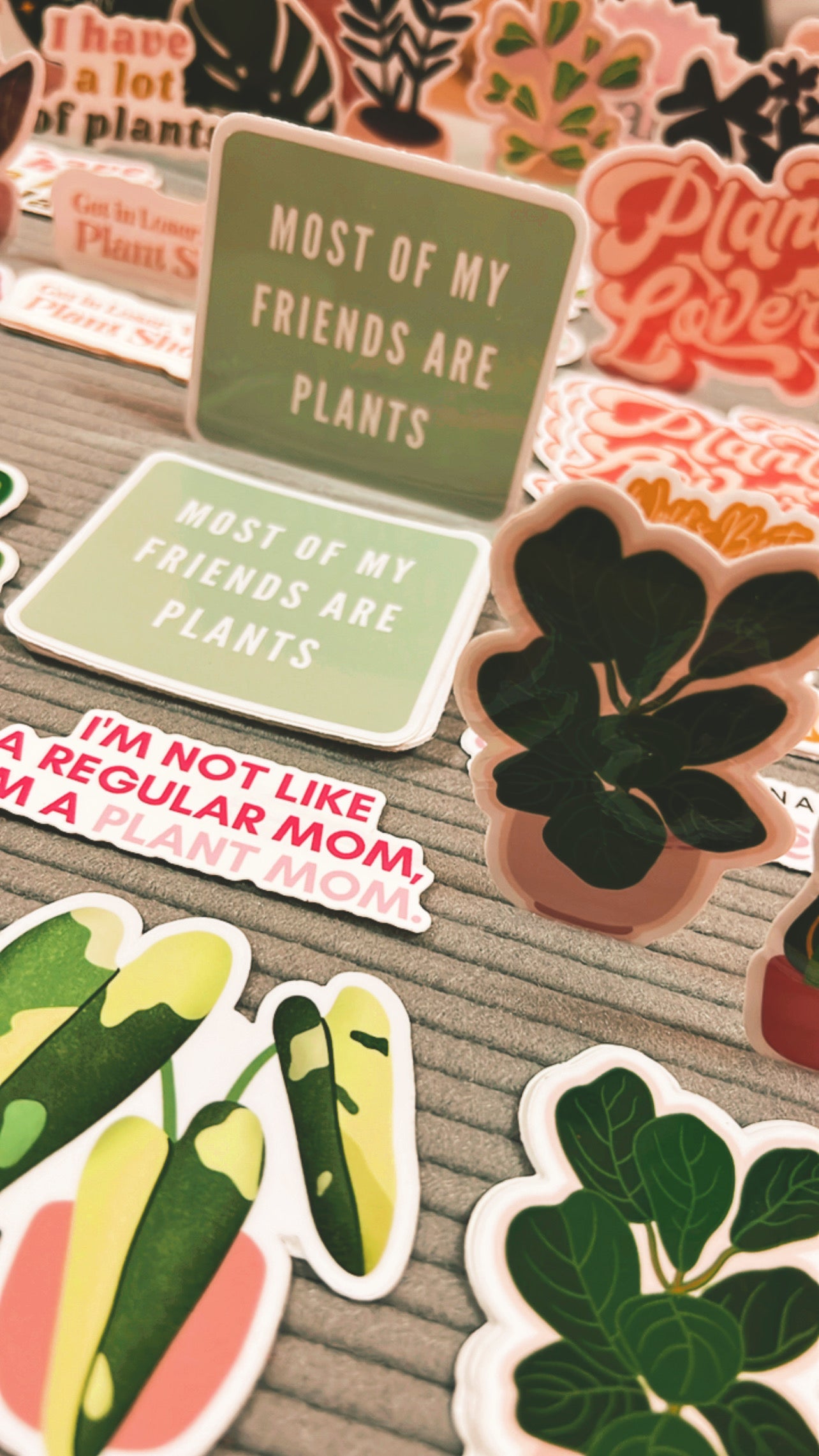 Fancy Plant Stickers