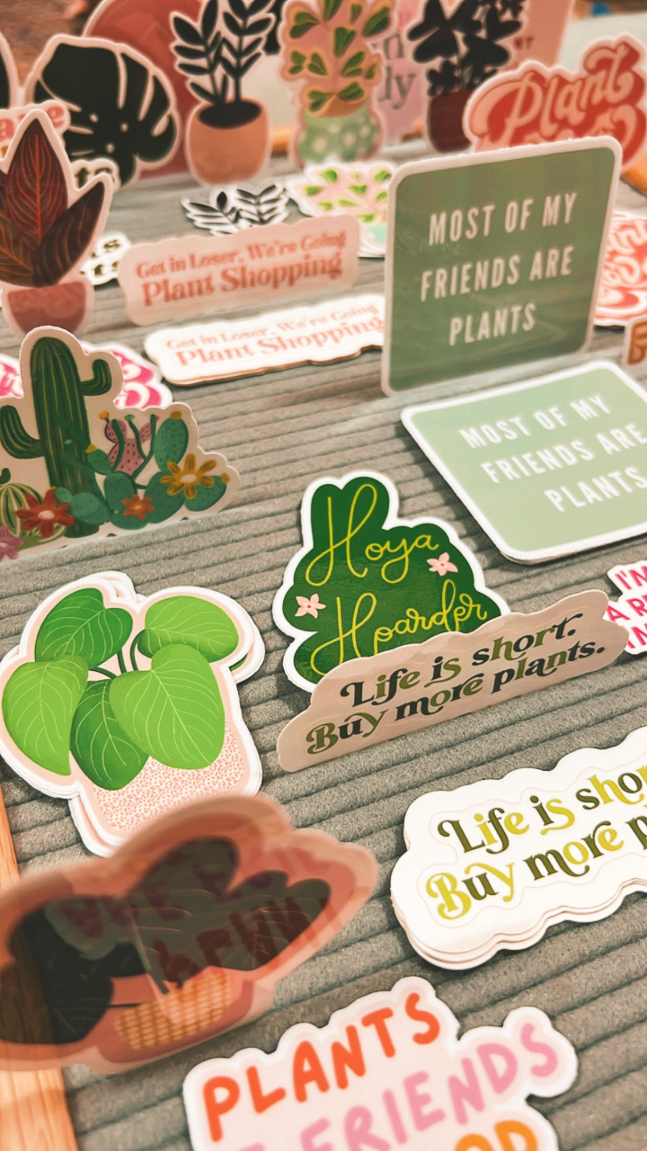Fancy Plant Stickers