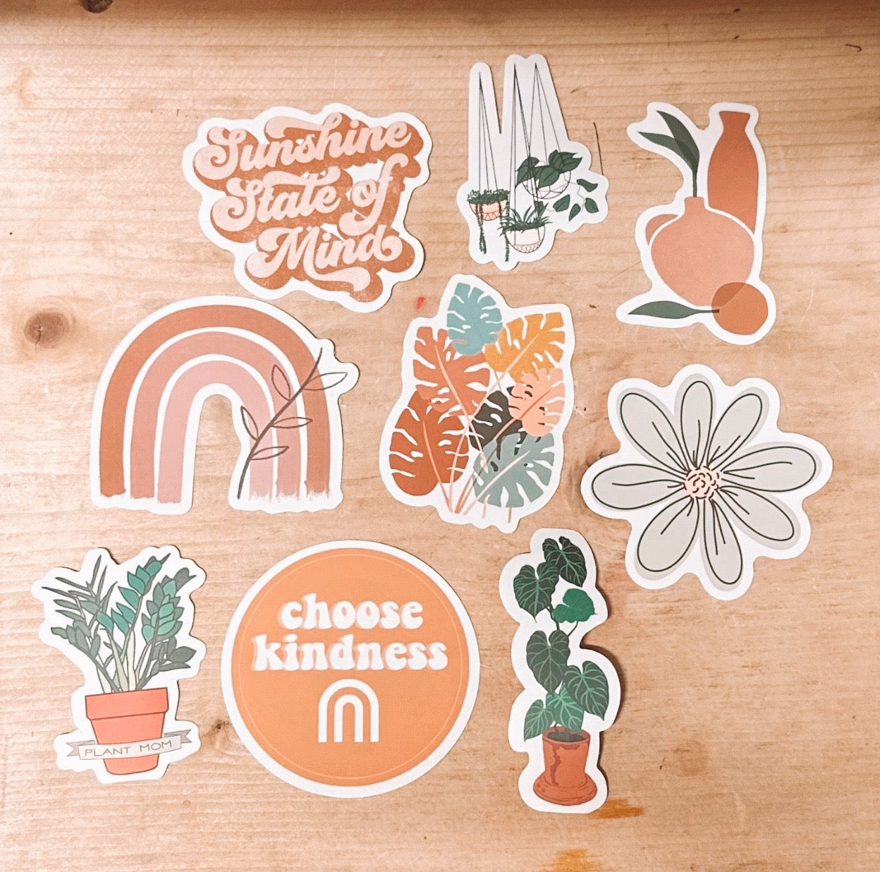 Fancy Plant Stickers