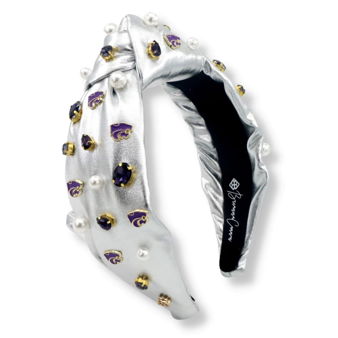 Silver Kansas State Headband