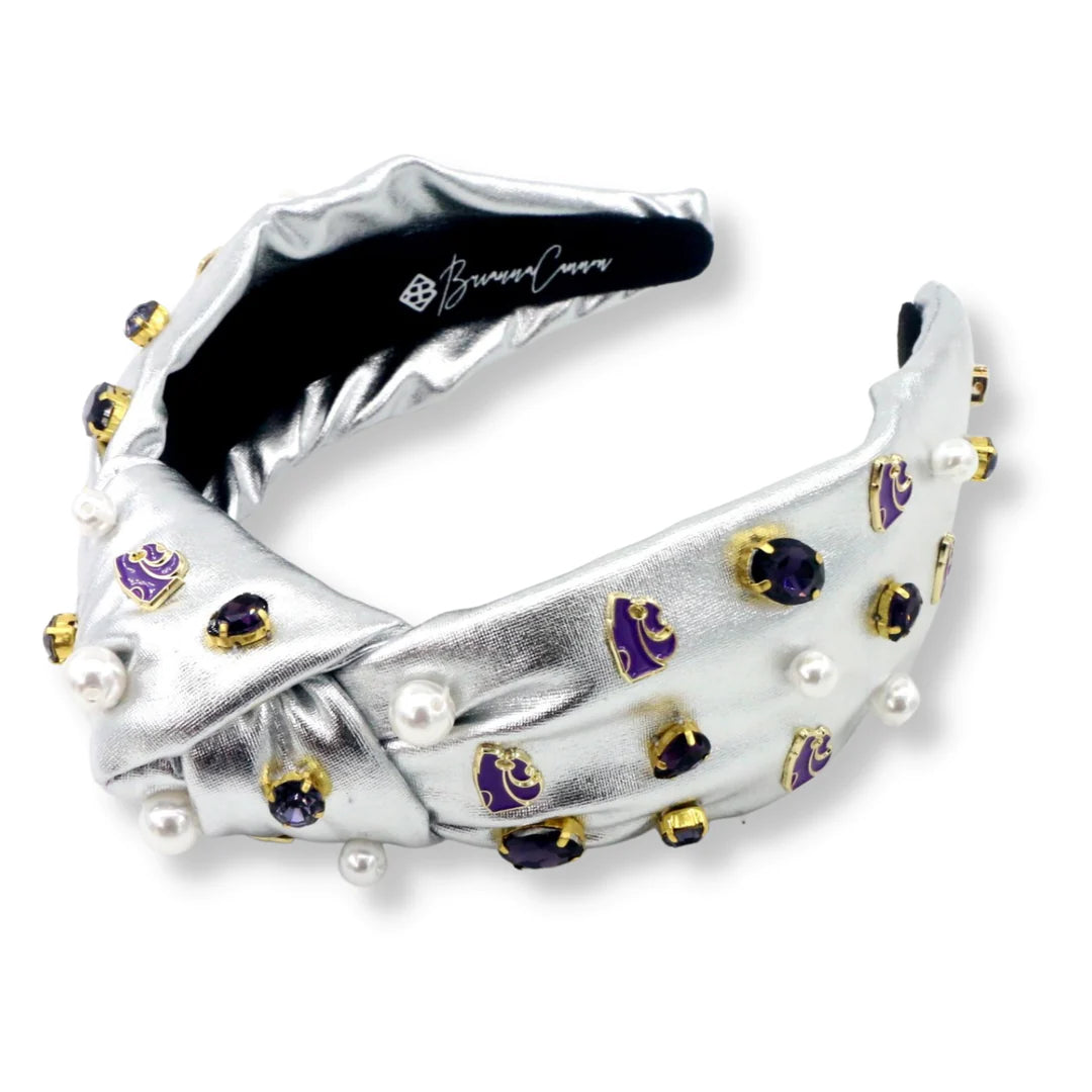 Silver Kansas State Headband