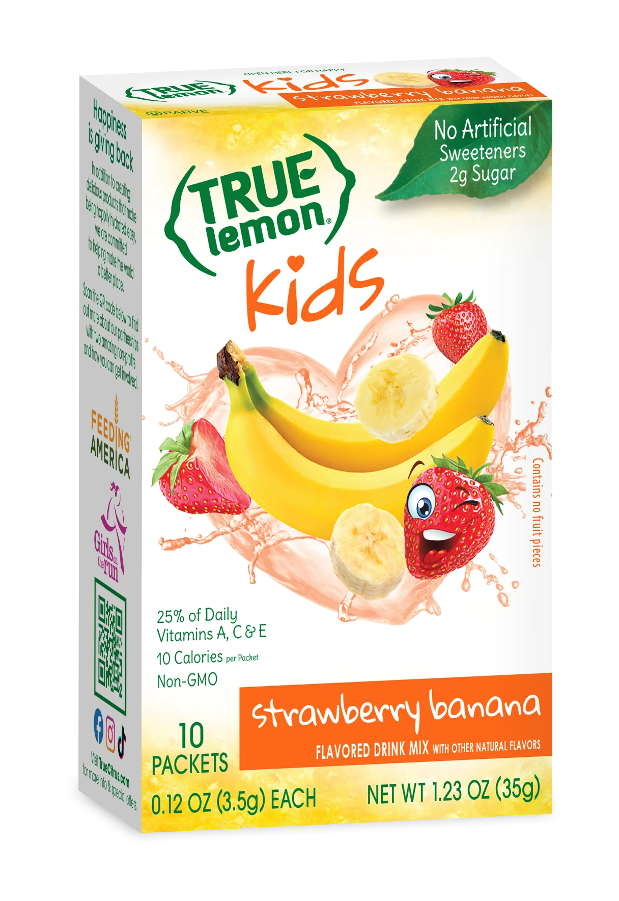 True Citrus - True Lemon KIDS Strawberry Banana