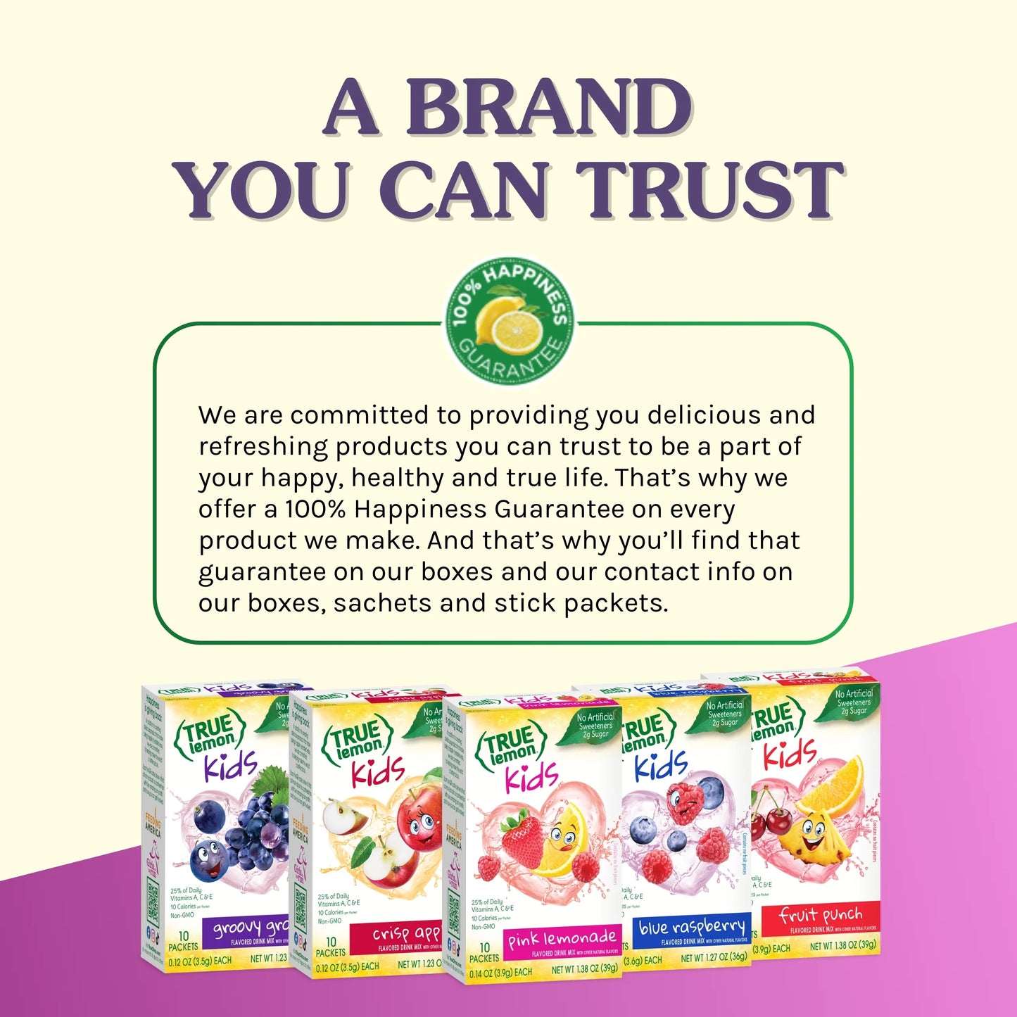 True Citrus - True Lemon KIDS Strawberry Banana