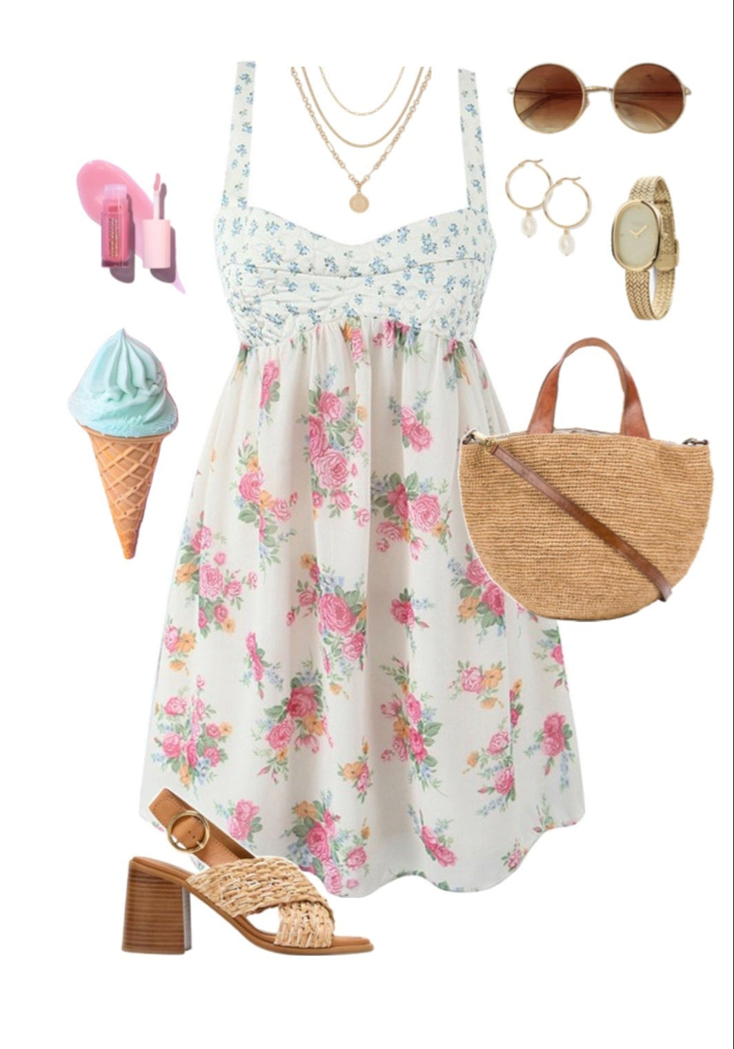 The Evelyn Rose Floral Dress
