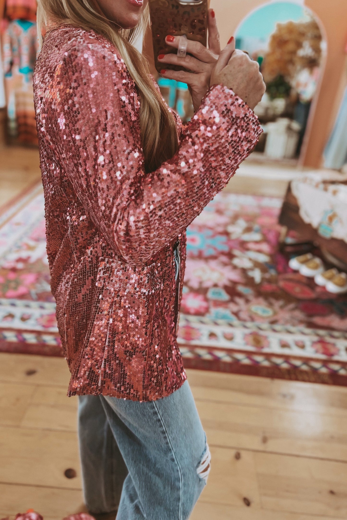 Life of the Party Sequin Blazer