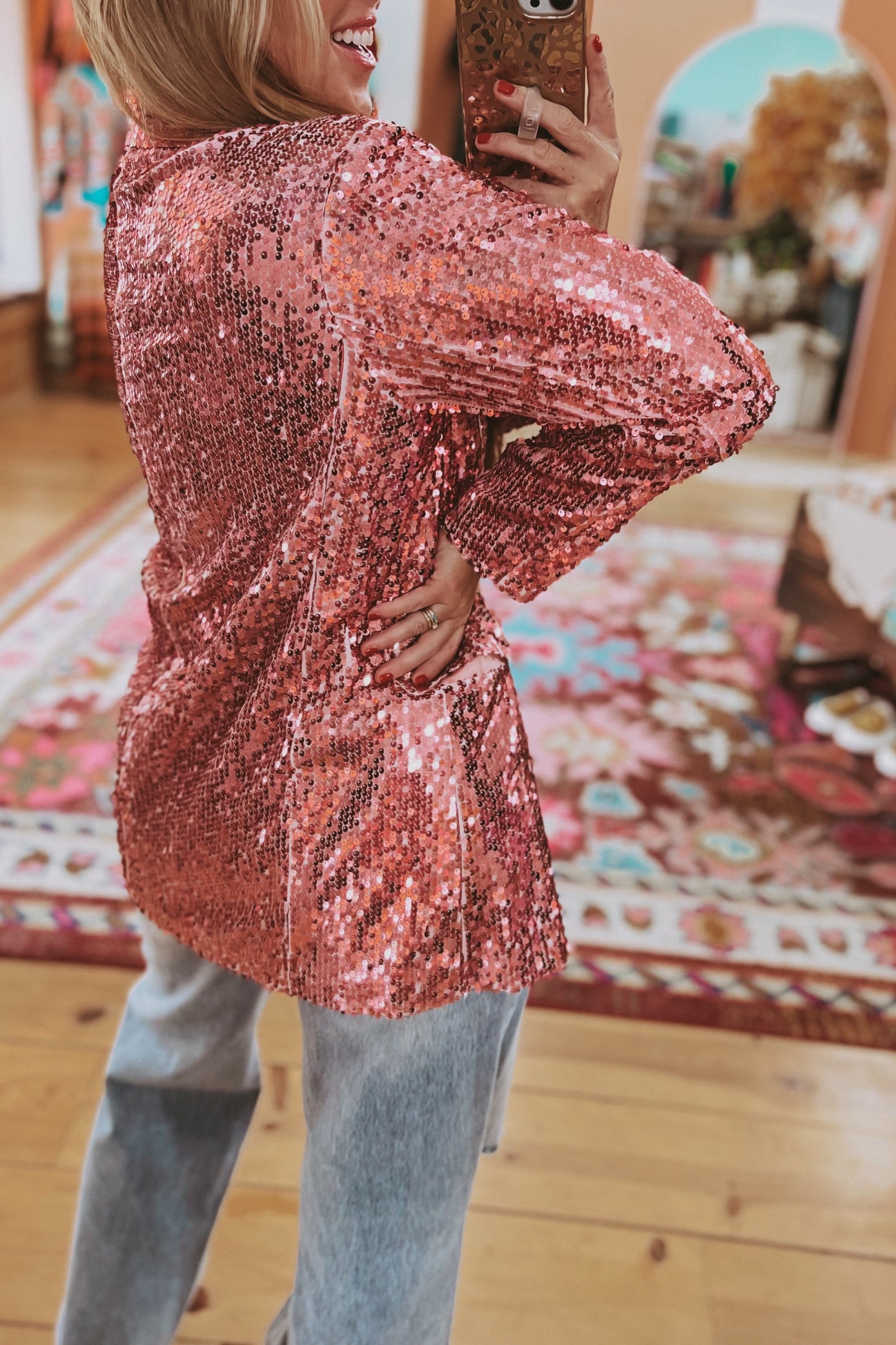 Life of the Party Sequin Blazer