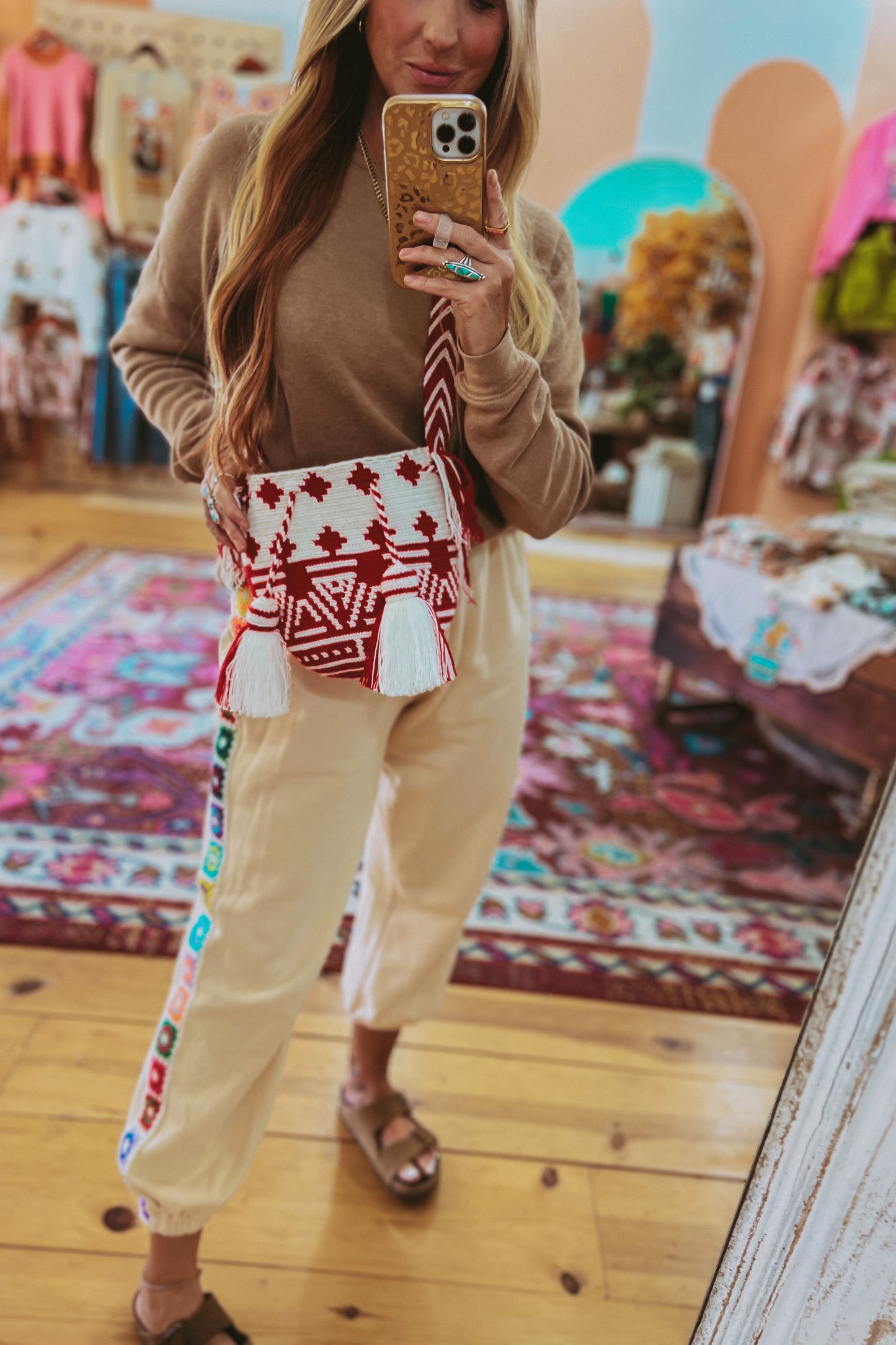 Hand Woven Bucket Bag