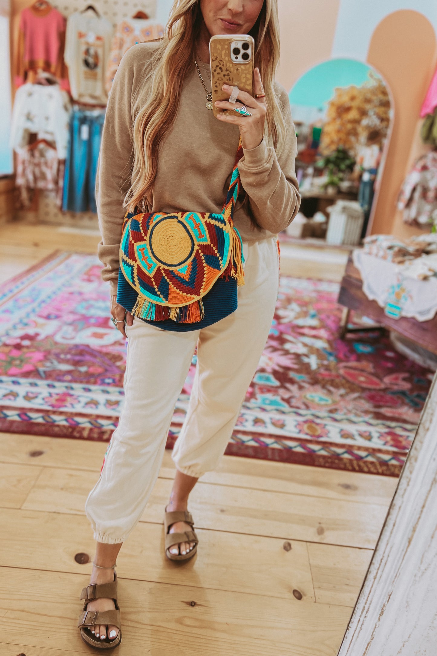 Crochet Crossbody Bag