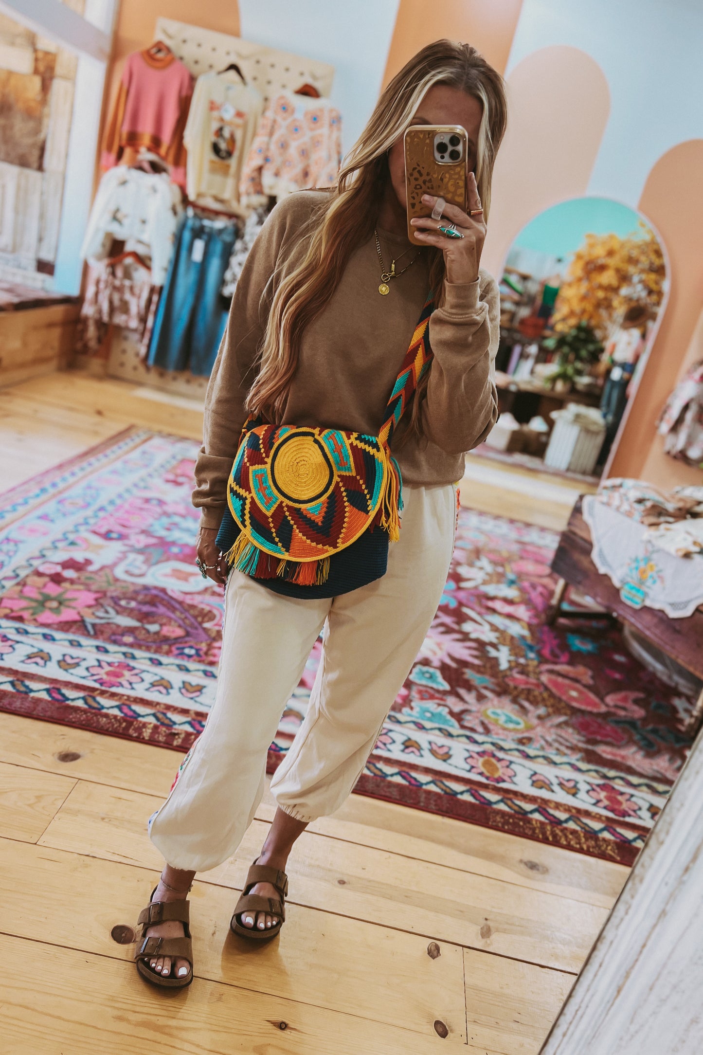 Crochet Crossbody Bag