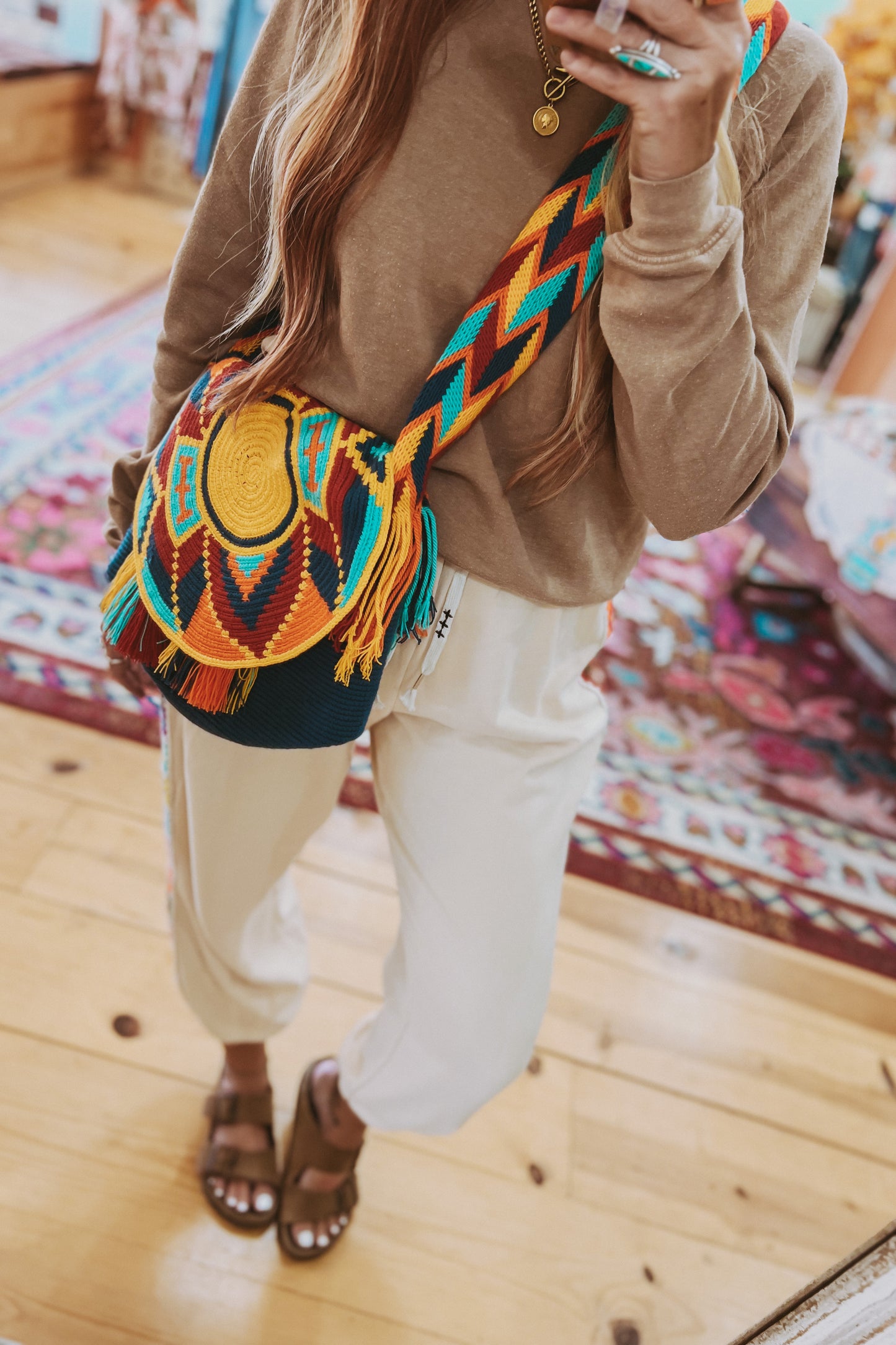 Crochet Crossbody Bag