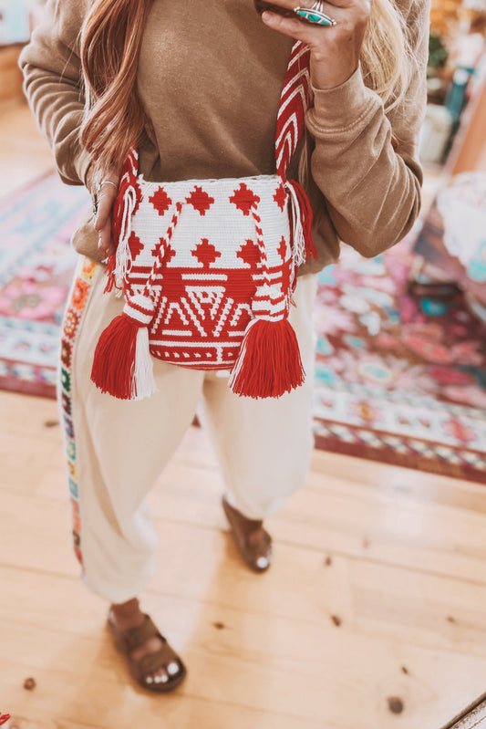 Hand Woven Bucket Bag