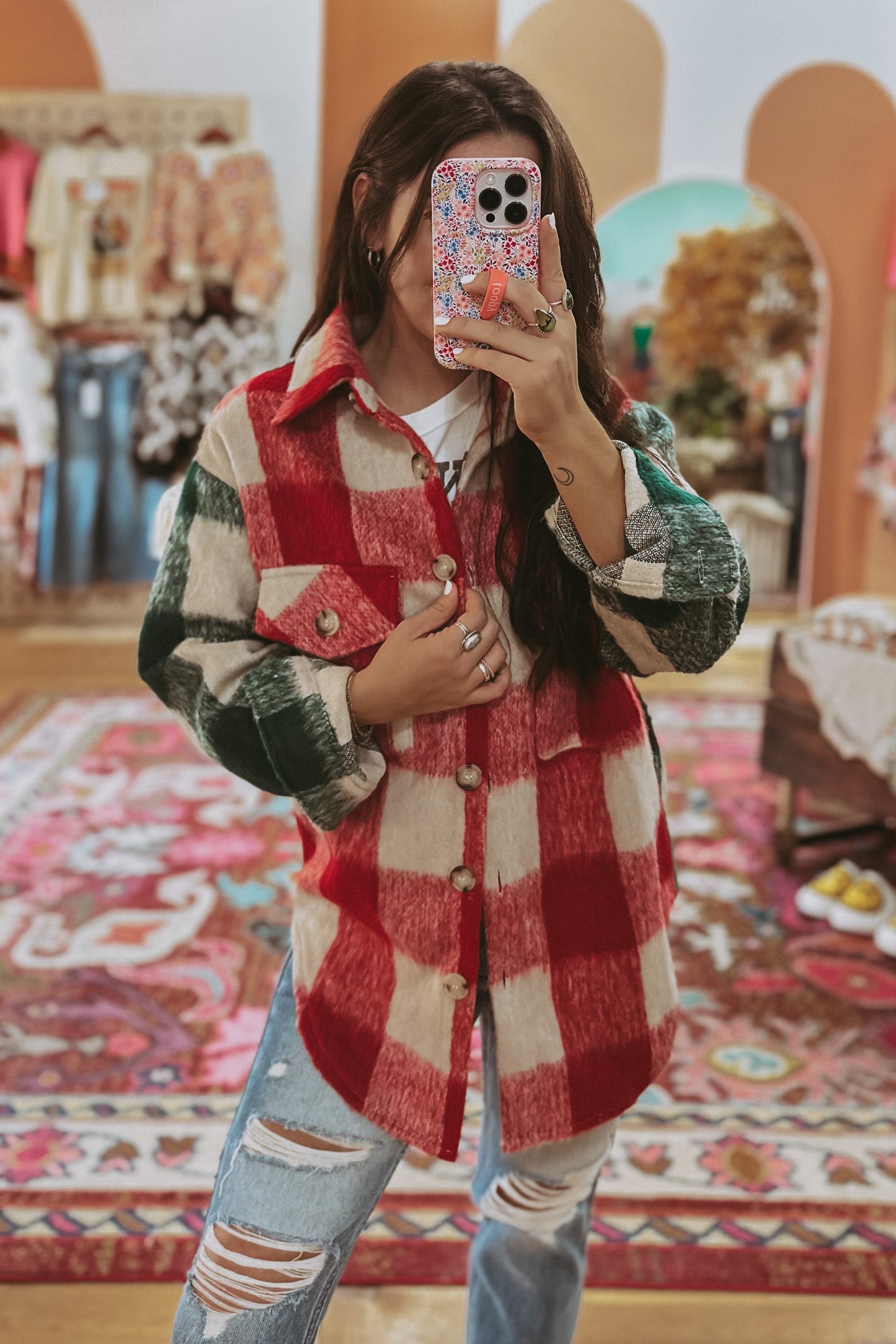 The Winnie Wool Shacket