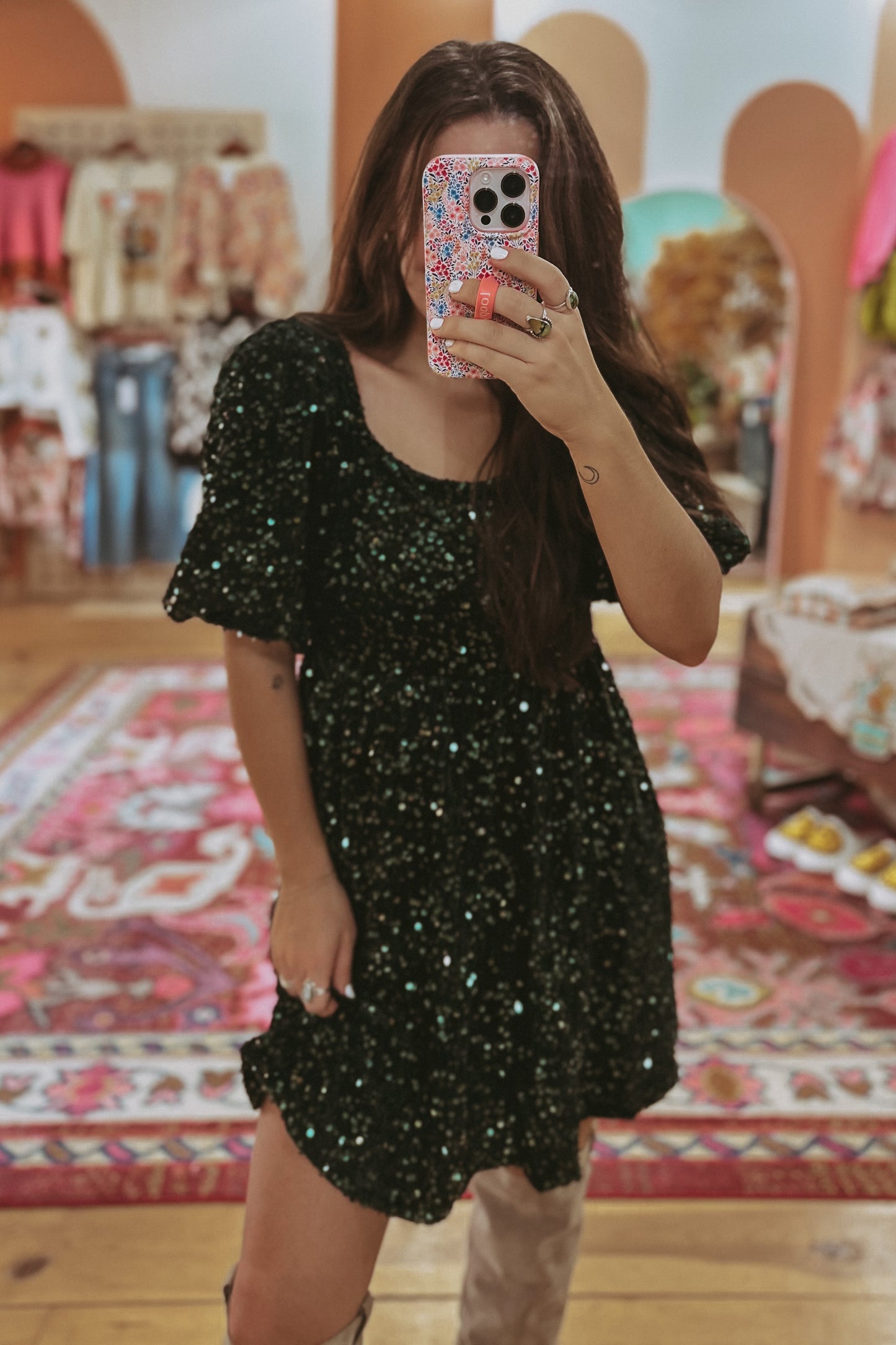 Shine On Me Sequin Dress