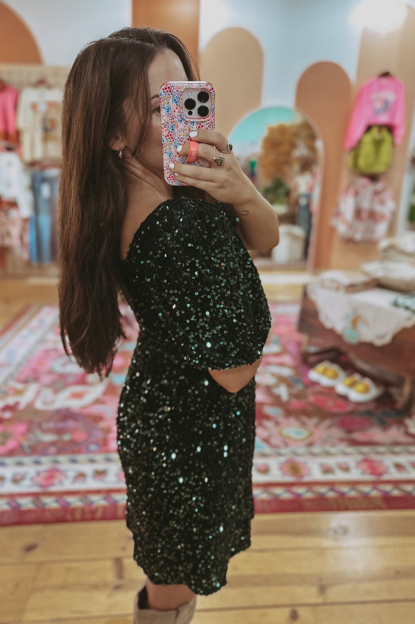 Shine On Me Sequin Dress