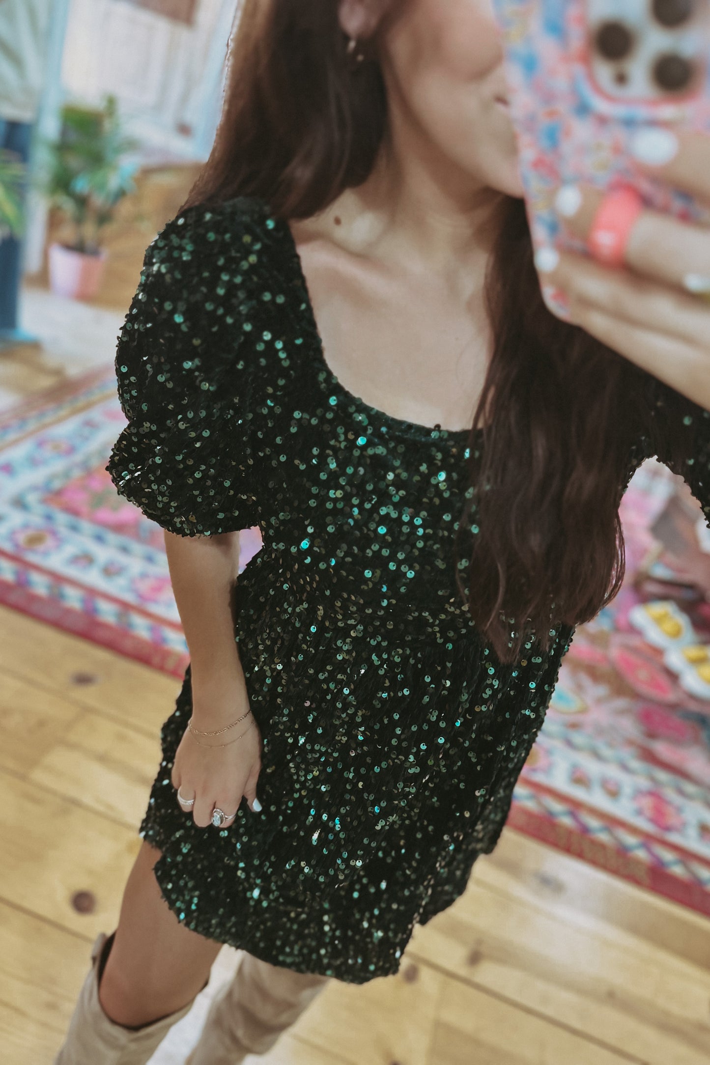Shine On Me Sequin Dress