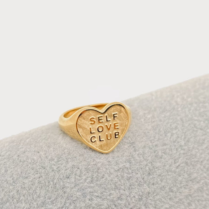 Birdie & Fern Self Love Club Ring