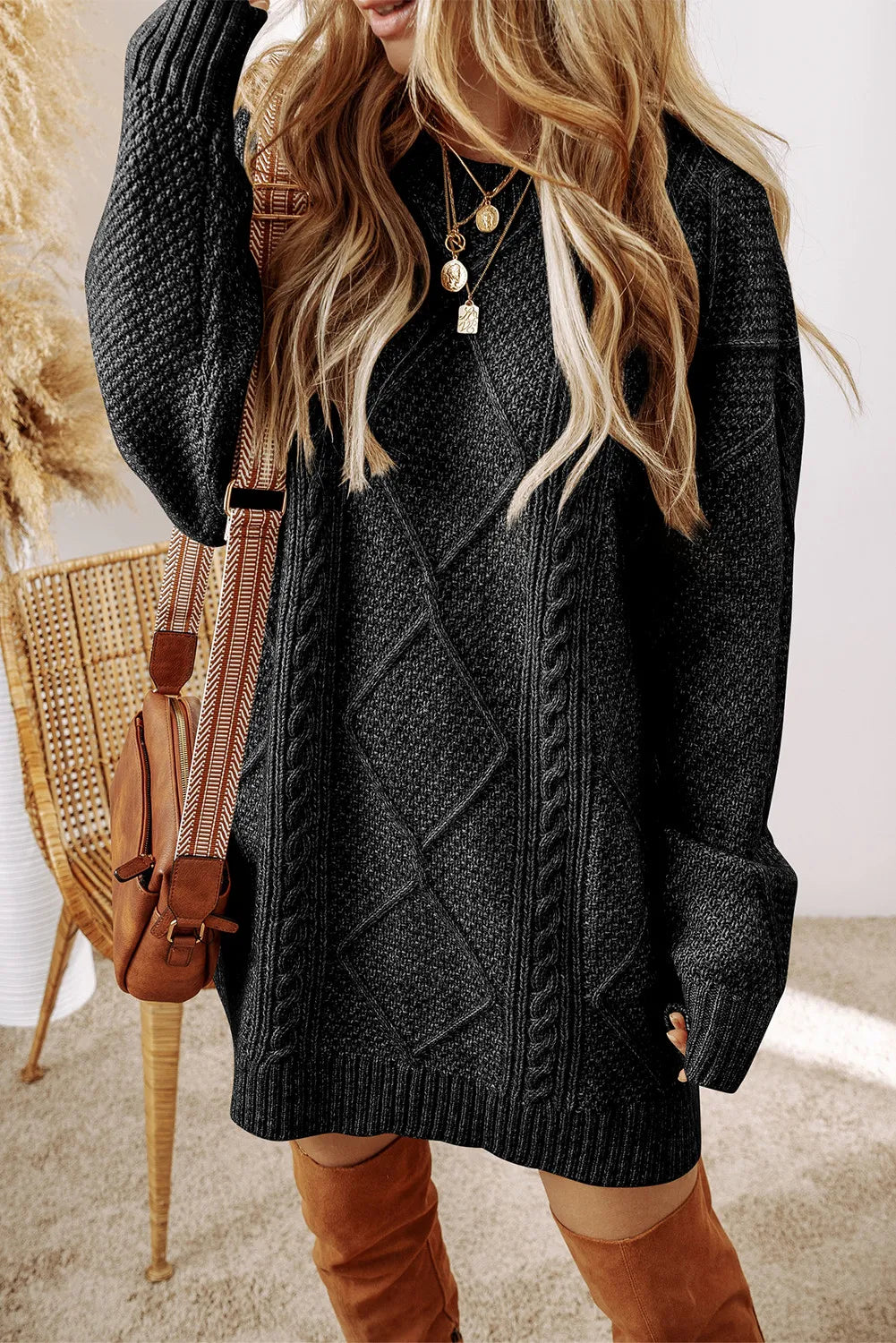 The Cabin Crush Sweater Dress