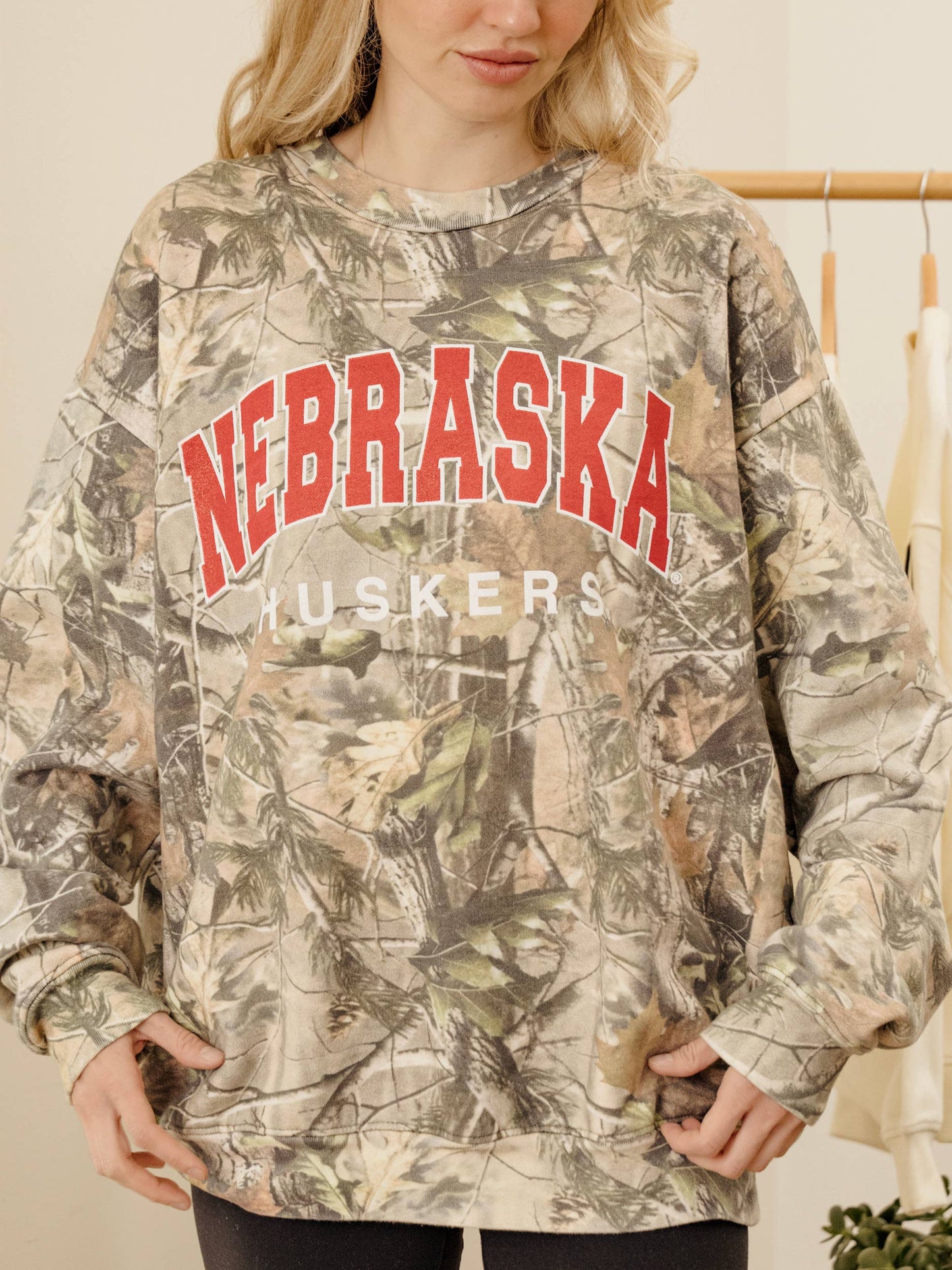 Nebraska Camo Sweatshirt
