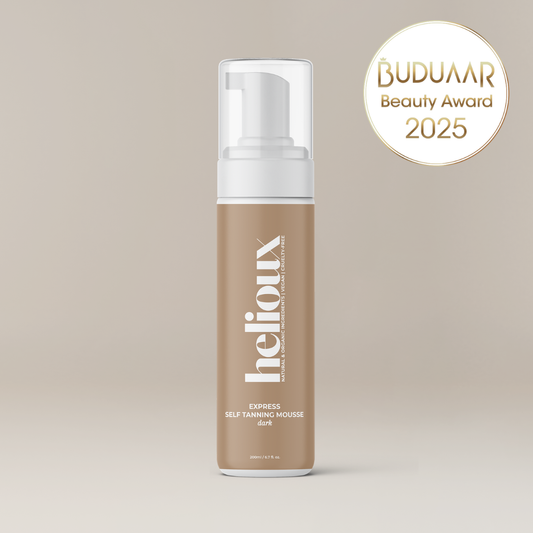 HELIOUX BEAUTY - Self Tanner Mousse 1-3 Hour Express | Dark