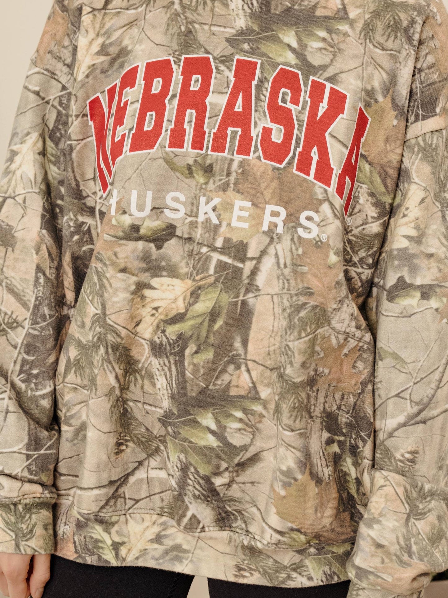 Nebraska Camo Sweatshirt