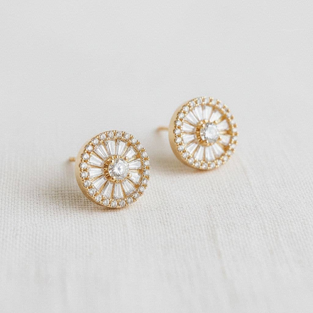 Radiant Halo Studs