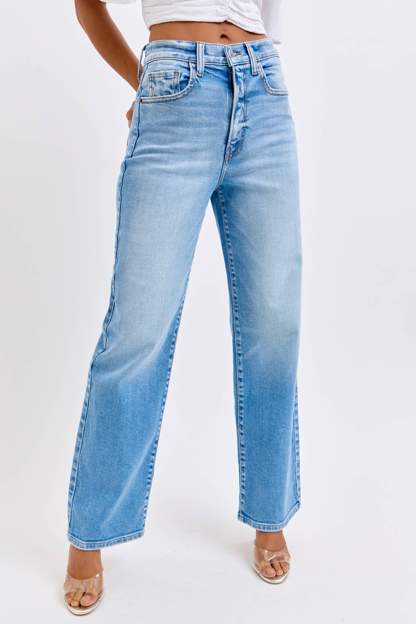 The High Rise Classic Straight Jean