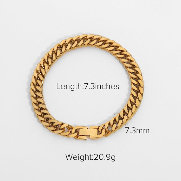 Birdie & Fern Simple Chain Bracelet