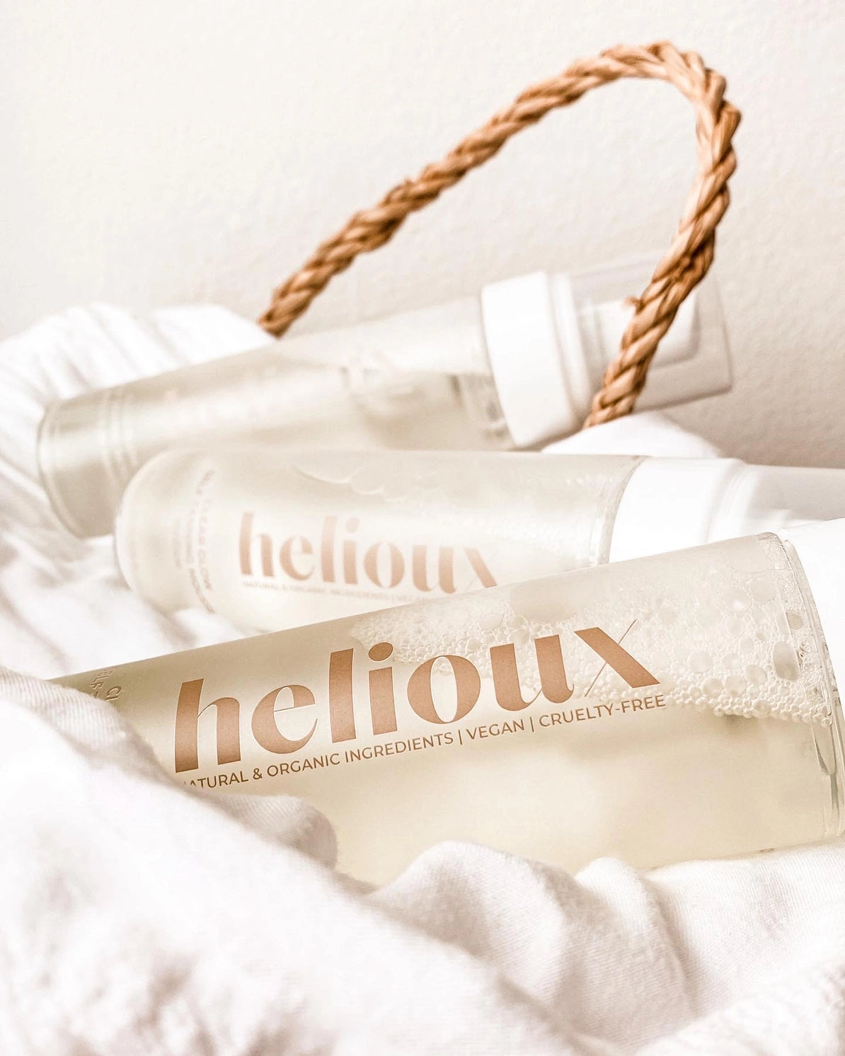 Helioux® Clear Glow Self Tanning Mousse