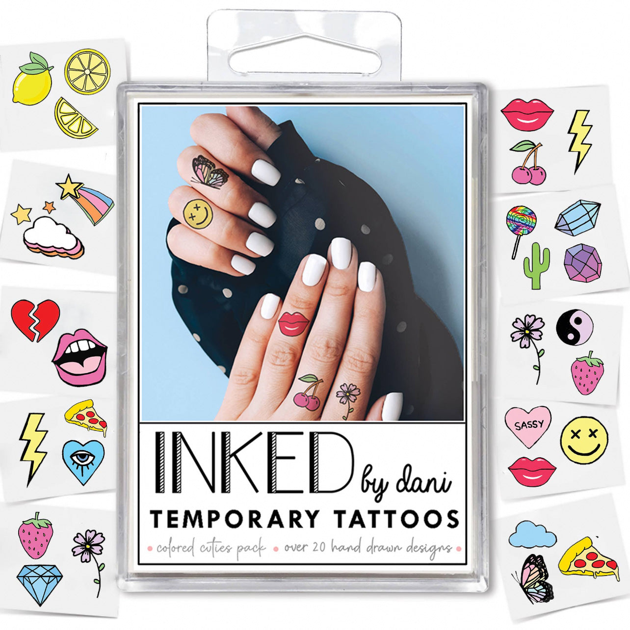 Colored Cuties Tat Pack